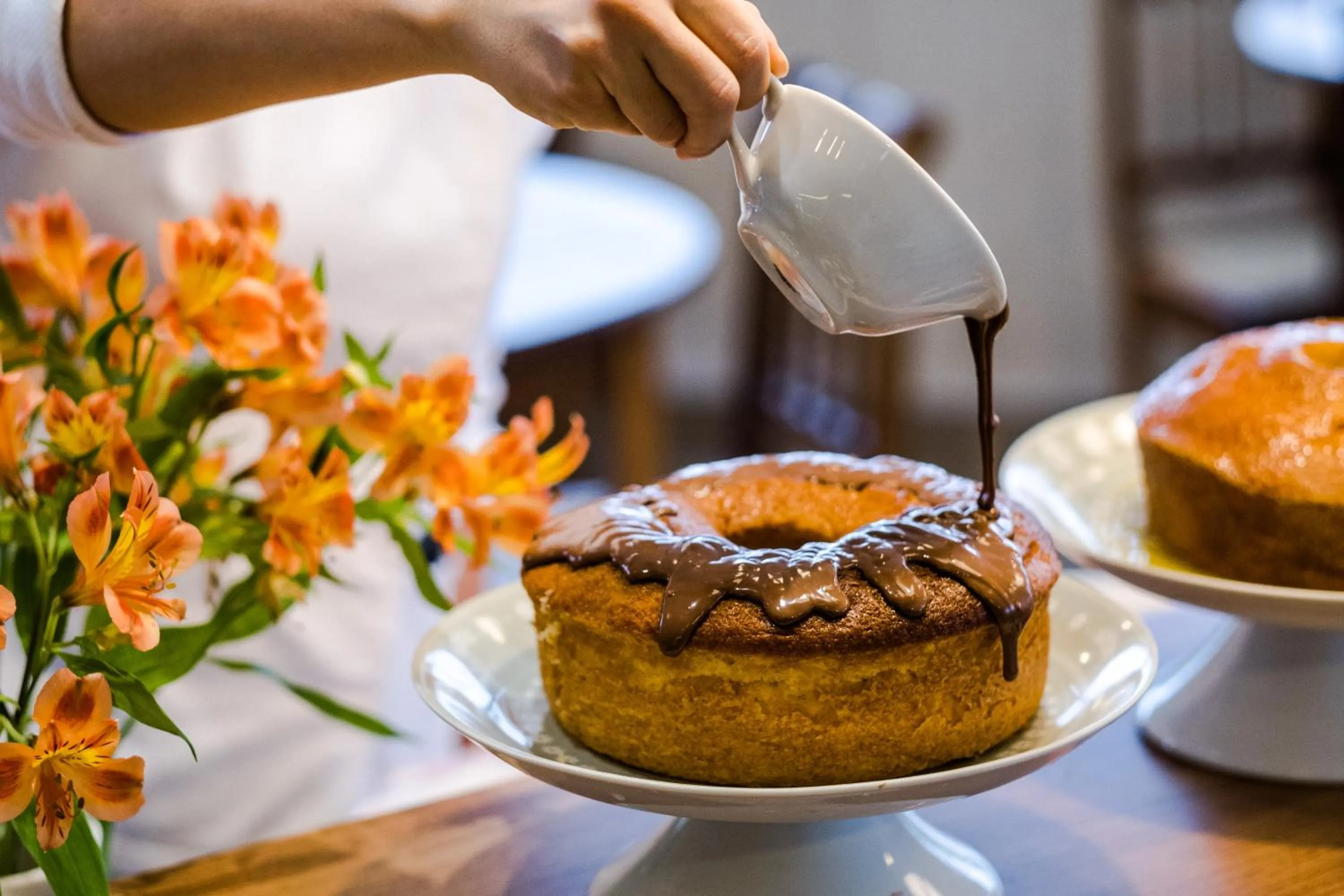 Buffet breakfast in Vitoria Regia Hotel Bauru