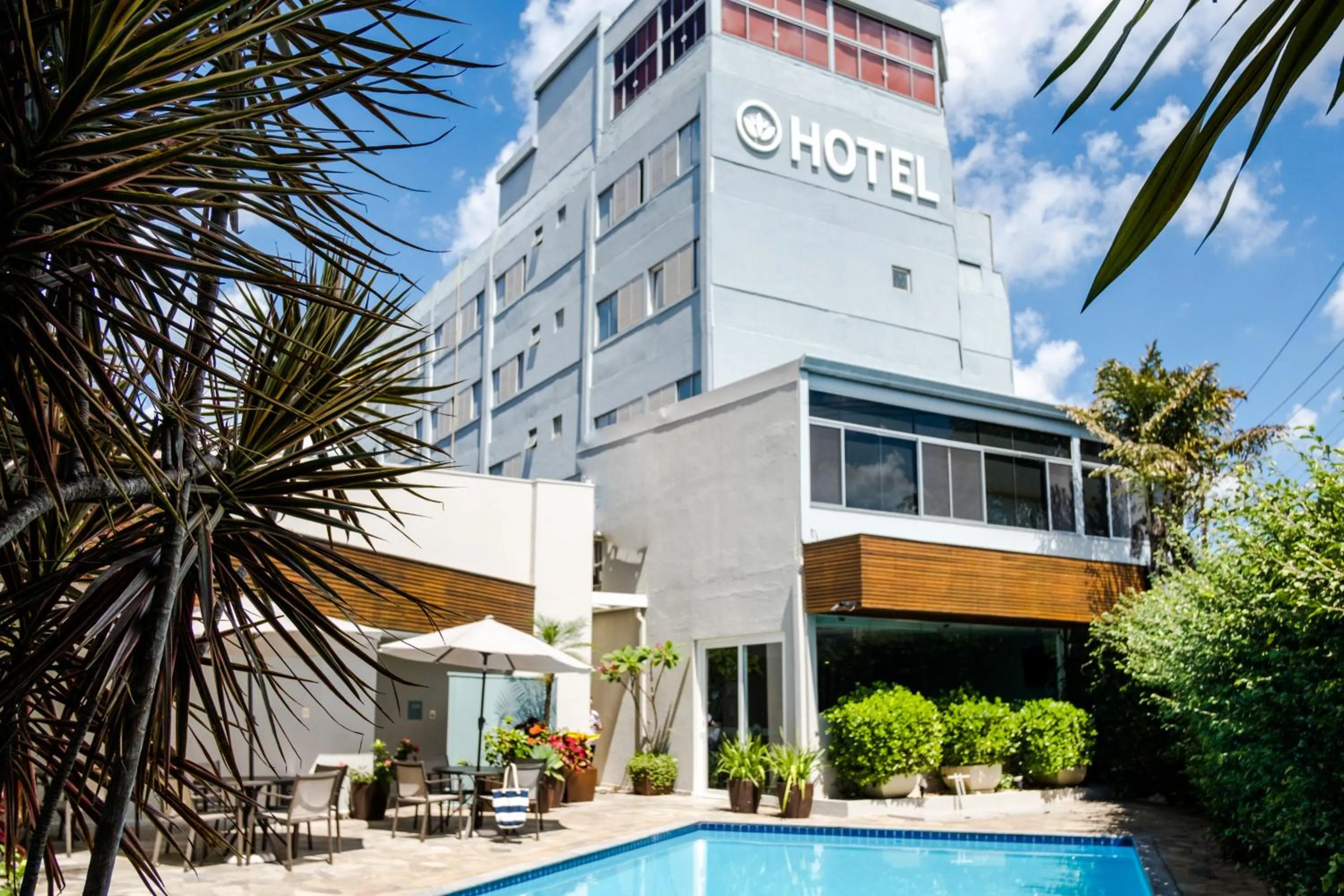 Property building in Vitoria Regia Hotel Bauru