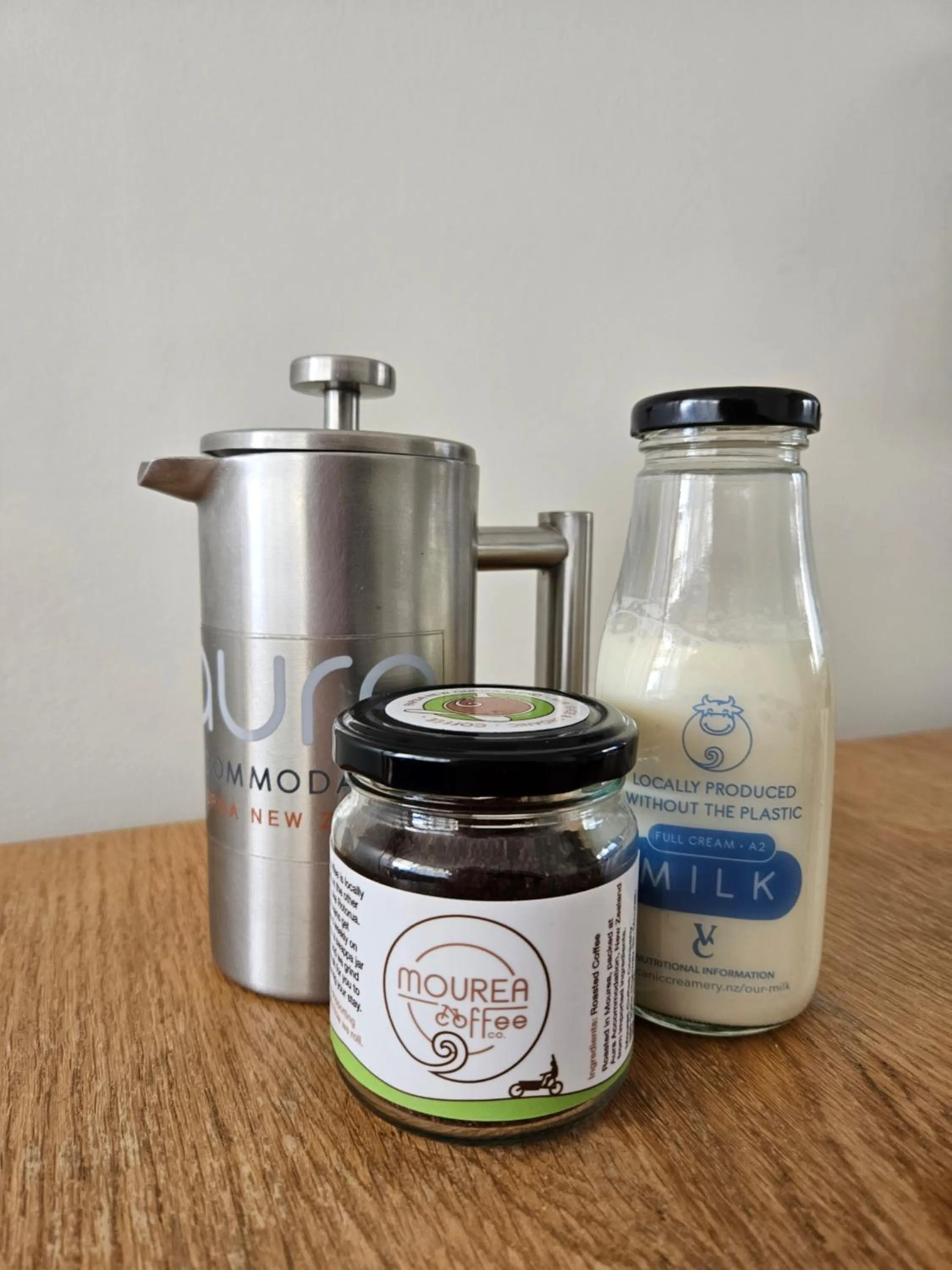 Coffee/tea facilities in Aura Accommodation