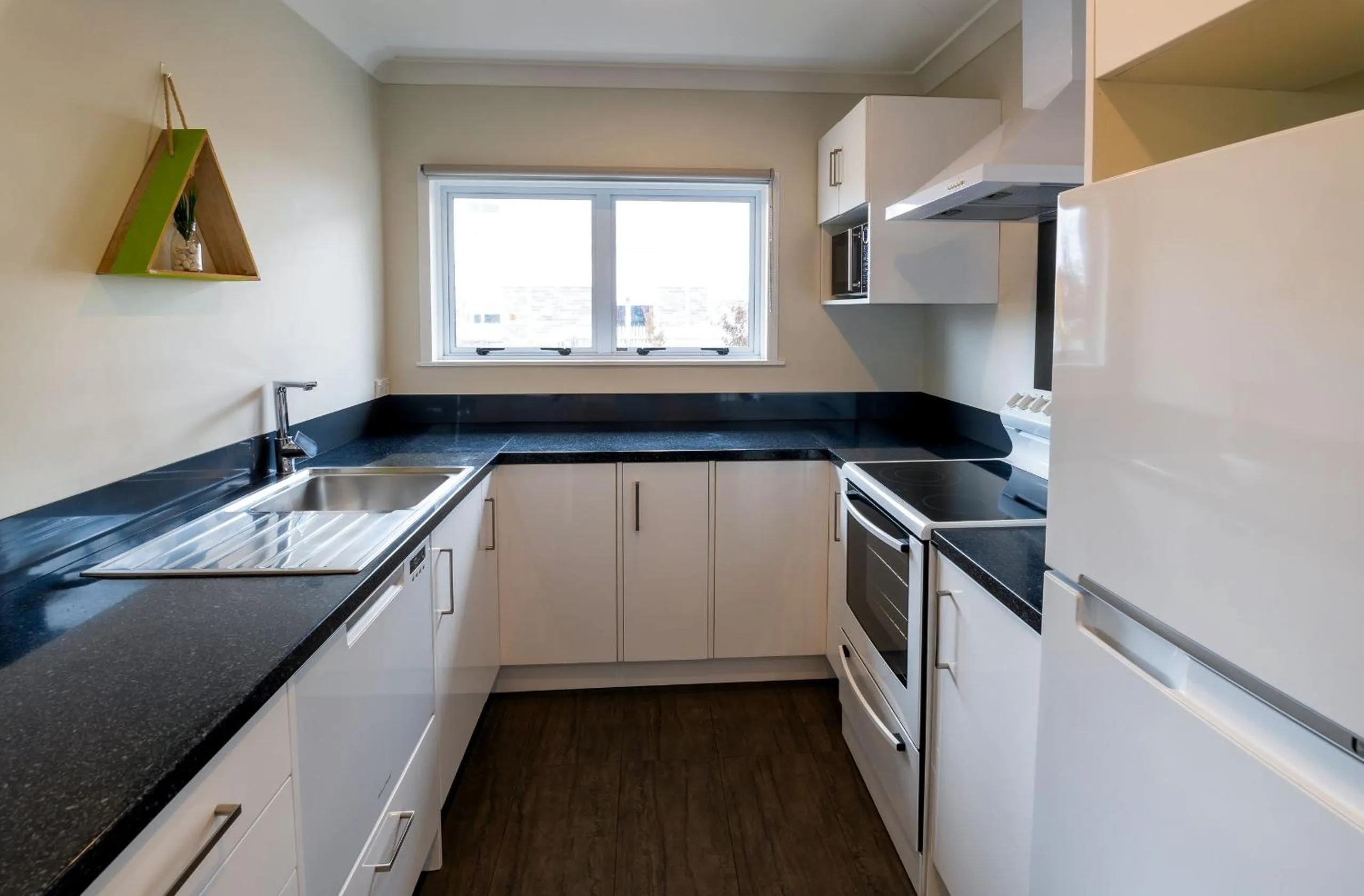 kitchen in Aura Accommodation