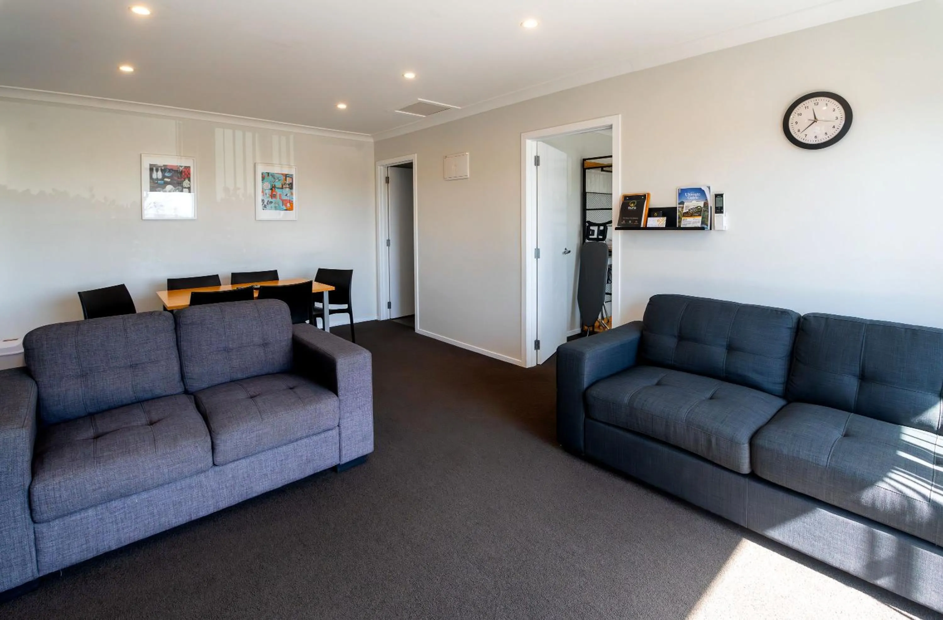 Living room in Aura Accommodation