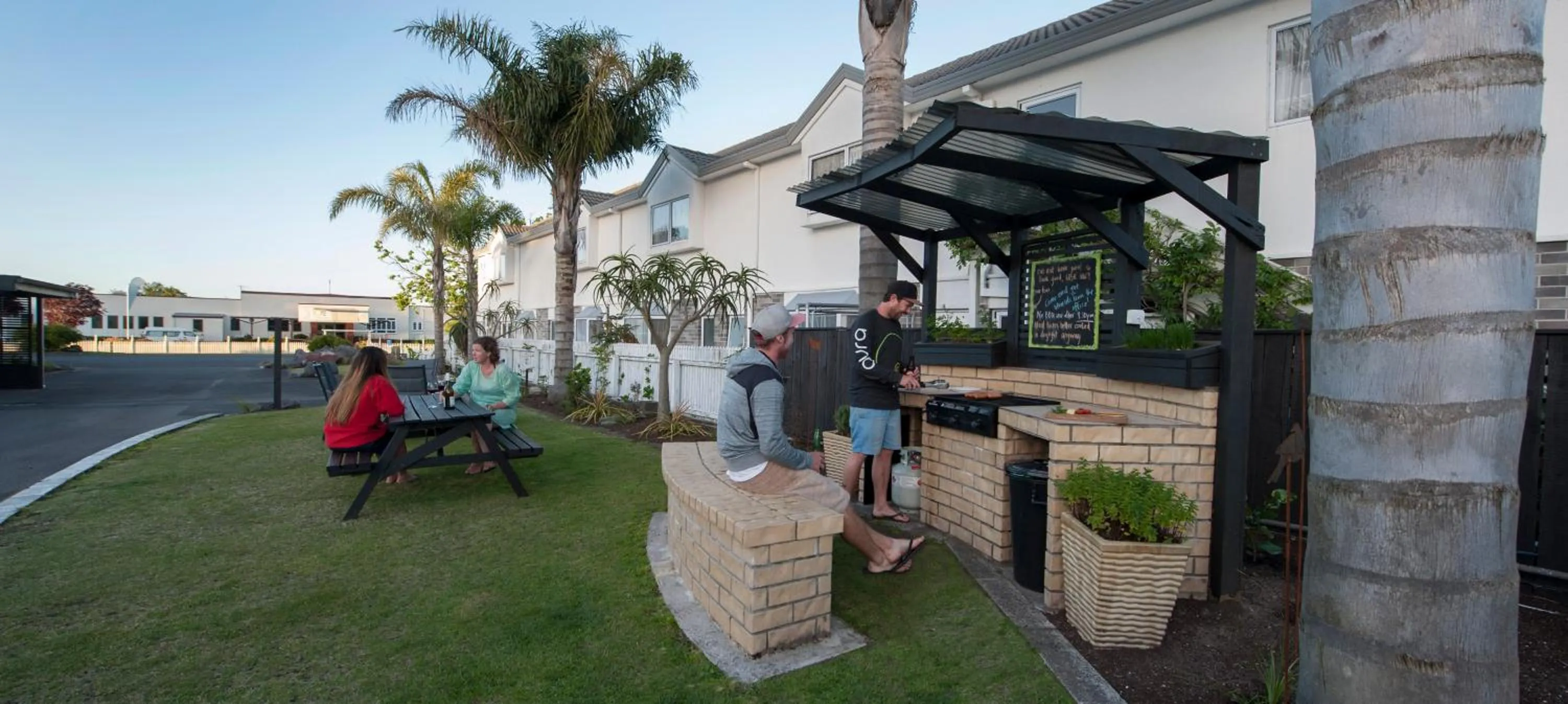 Property building in Aura Accommodation