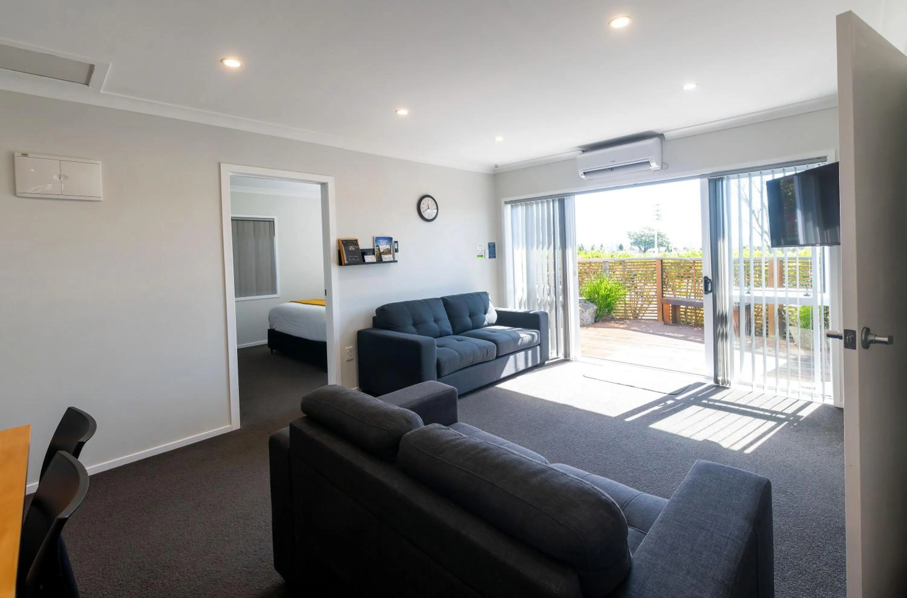 Living room in Aura Accommodation