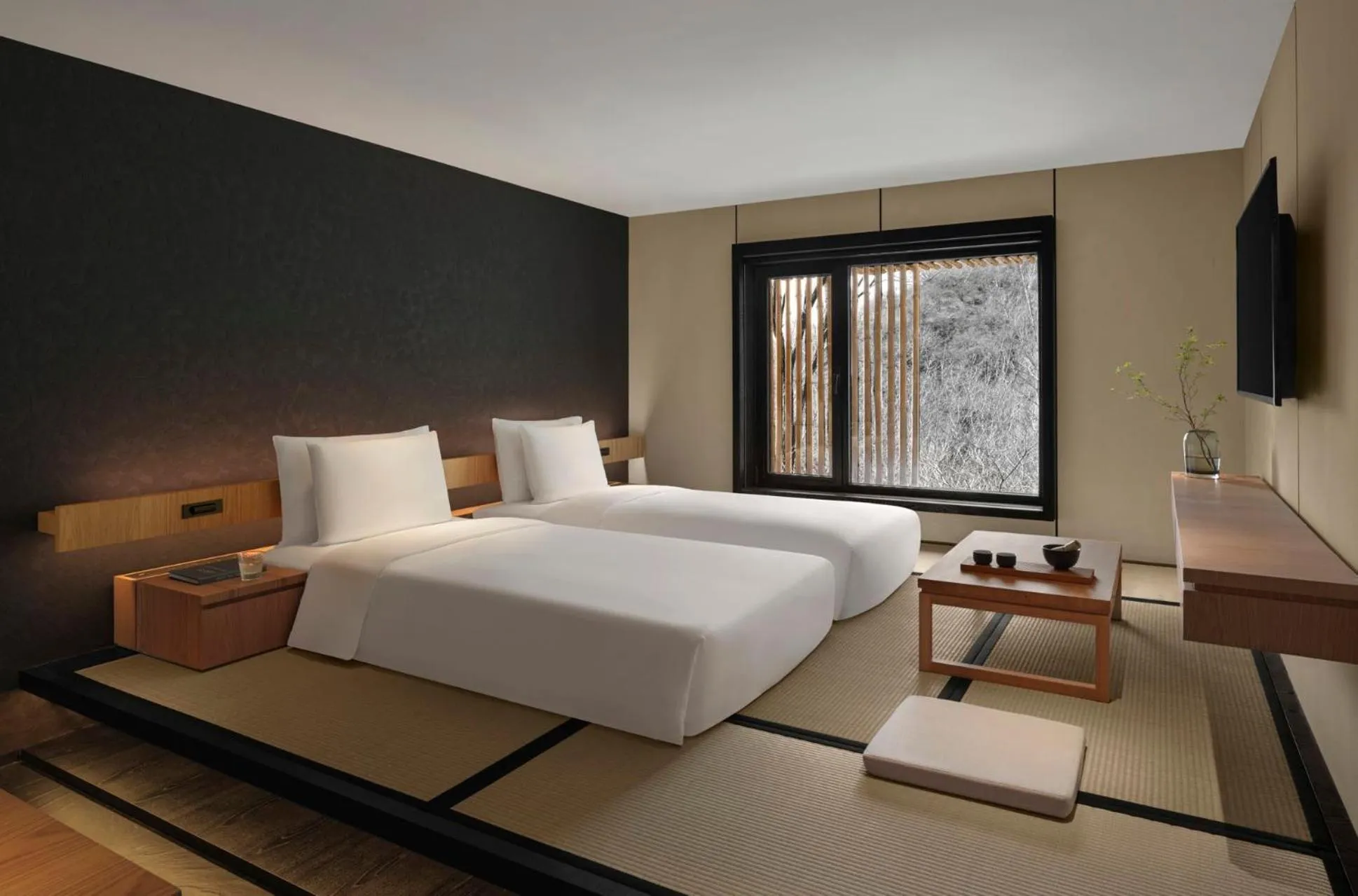 Bed in Commune by the Great Wall, in the Unbound Collection by Hyatt