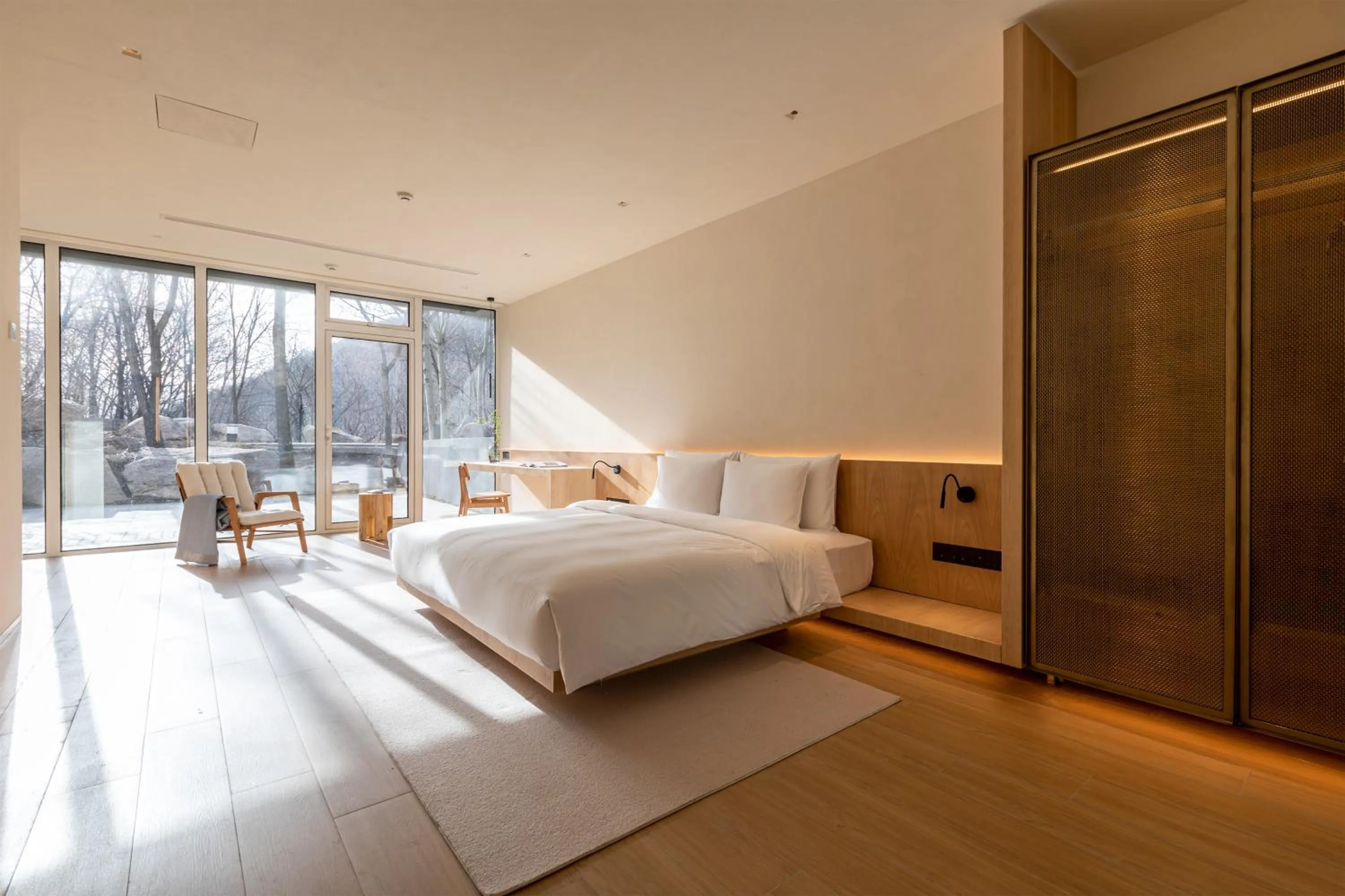 Bed in Commune by the Great Wall, in the Unbound Collection by Hyatt