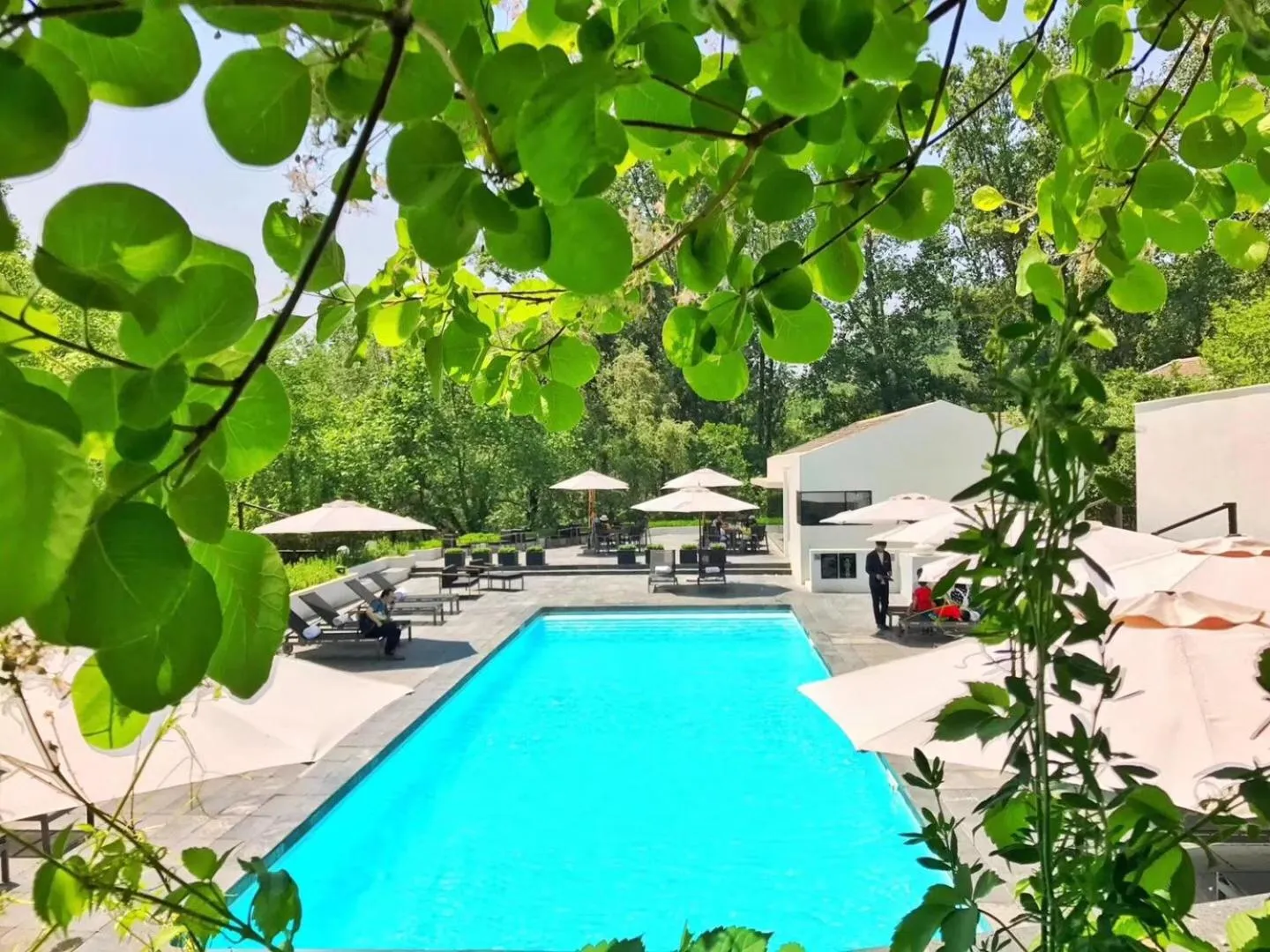 Swimming pool in Commune by the Great Wall, in the Unbound Collection by Hyatt