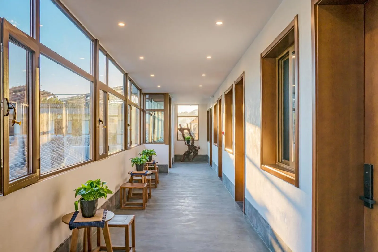 Seating area in Guipu Beihai Courtyard Hotel Beijing
