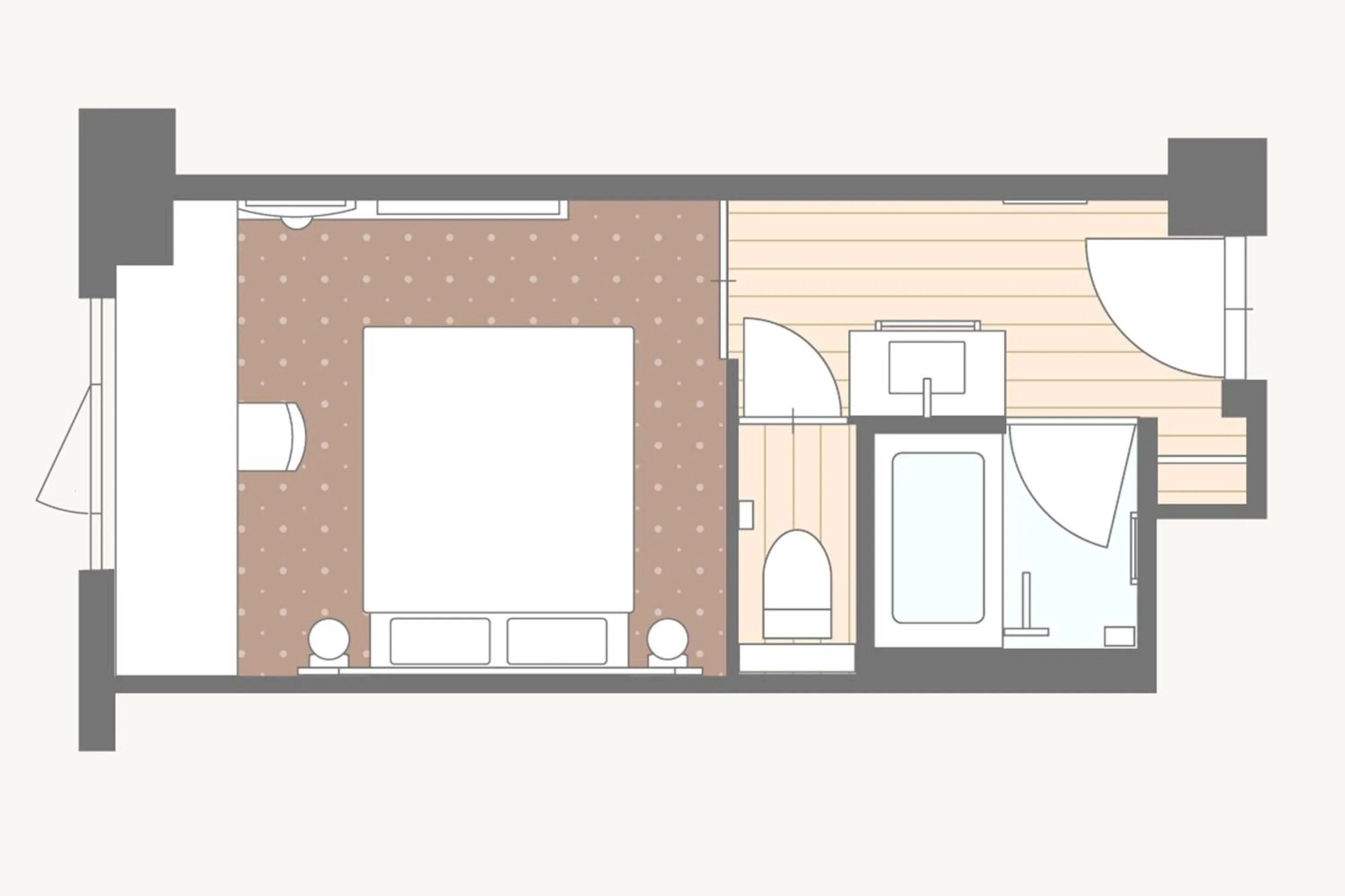 Floor plan in Hotel Boston Plaza Kusatsu