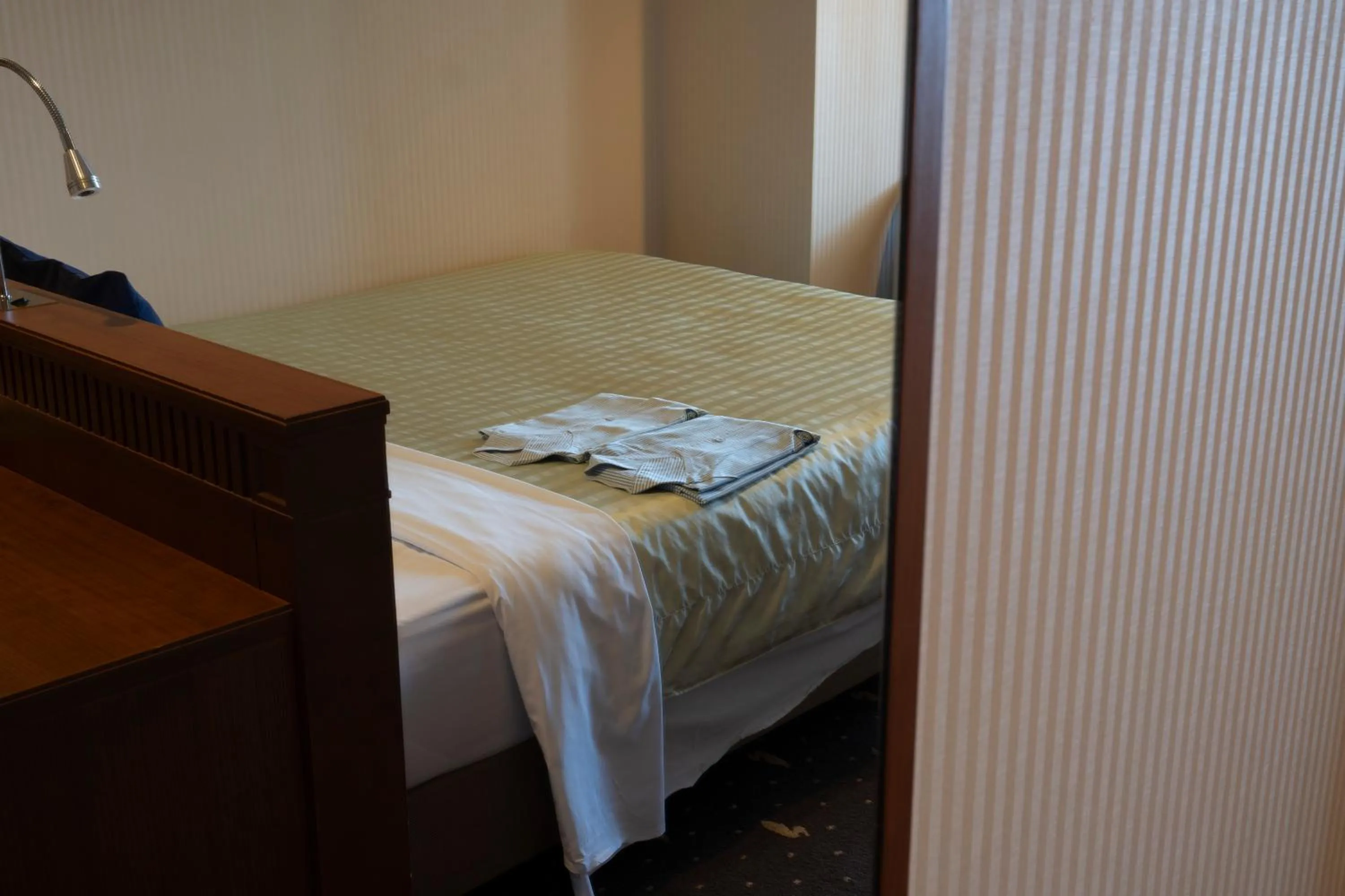 Bed in Hotel Boston Plaza Kusatsu