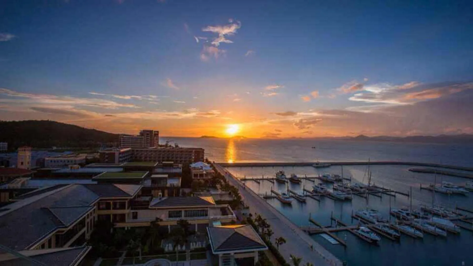 Sea view in Sanya Serenity Coast Marina Hotel