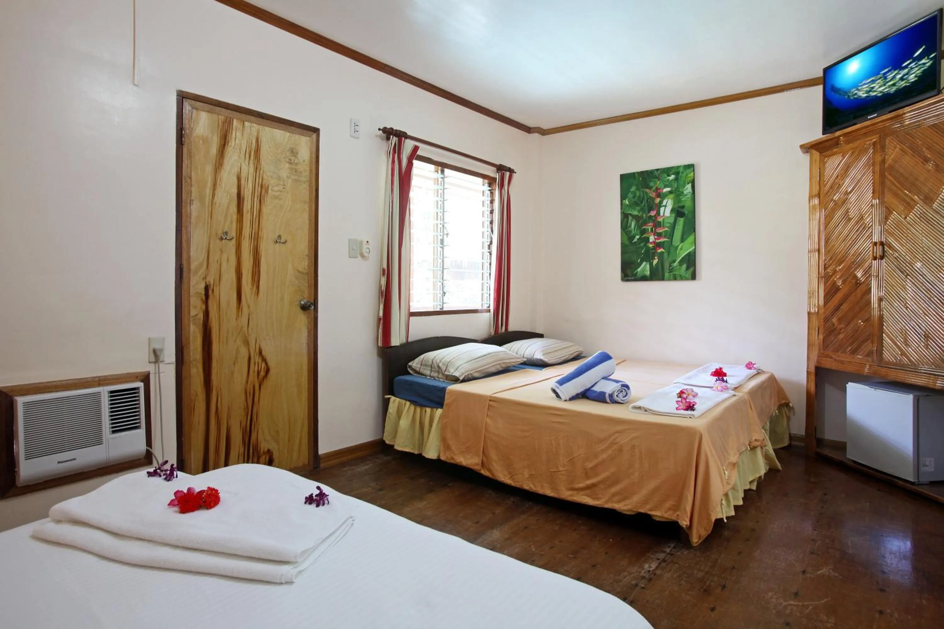 Bed in El Galleon Beach Resort