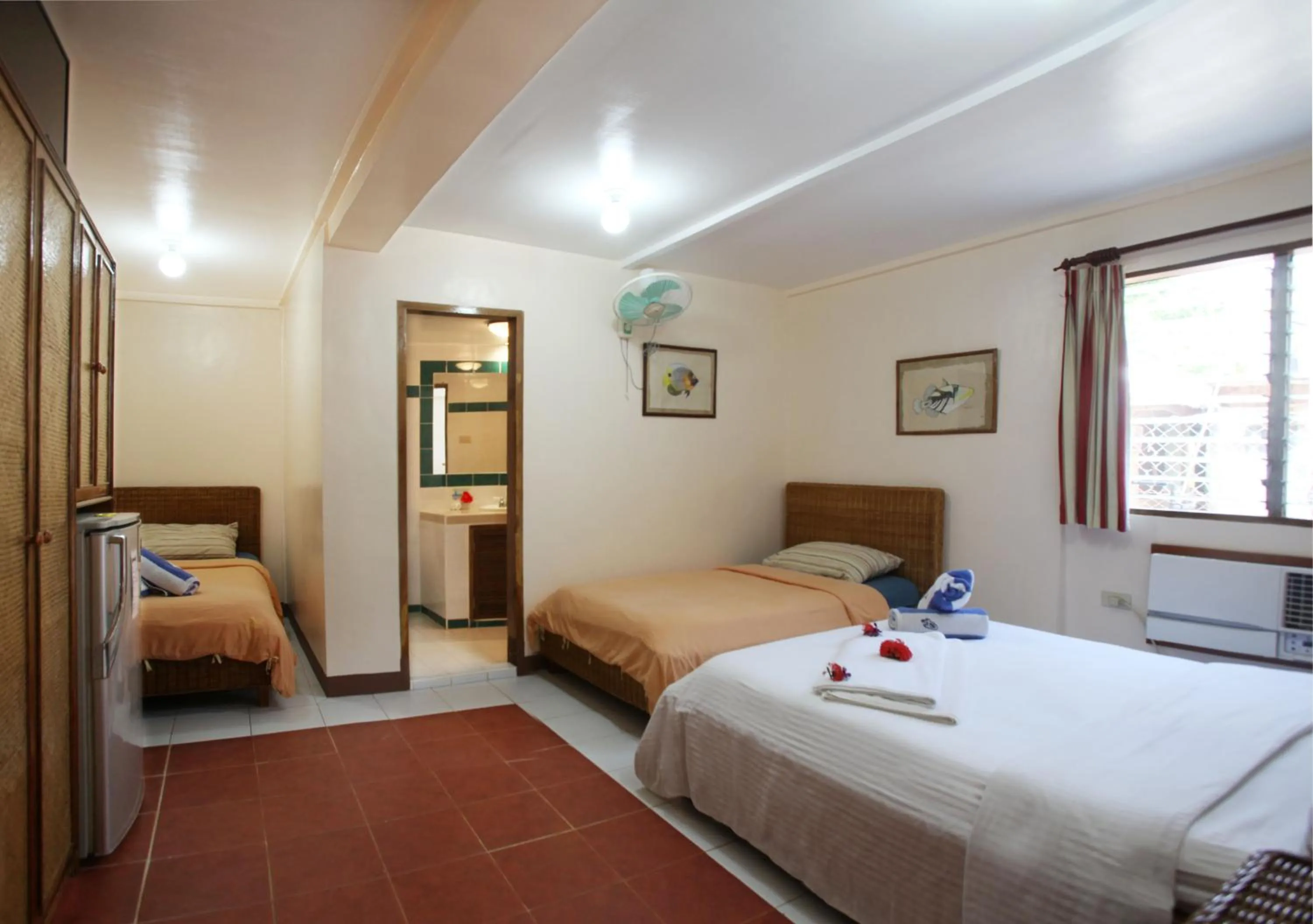 Bed in El Galleon Beach Resort