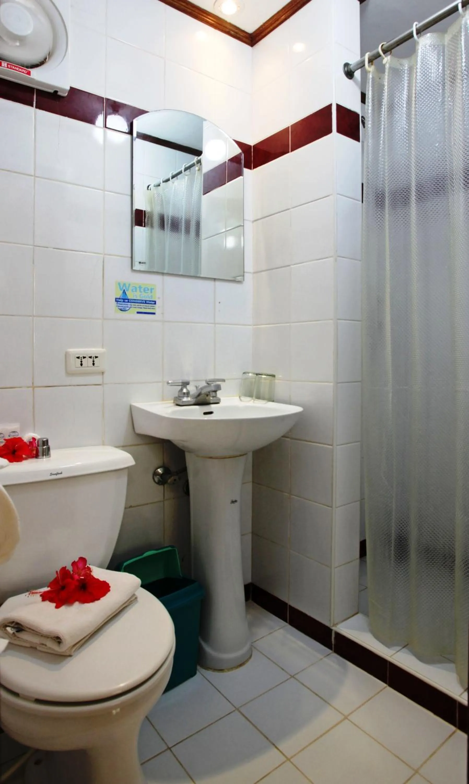 Bathroom in El Galleon Beach Resort