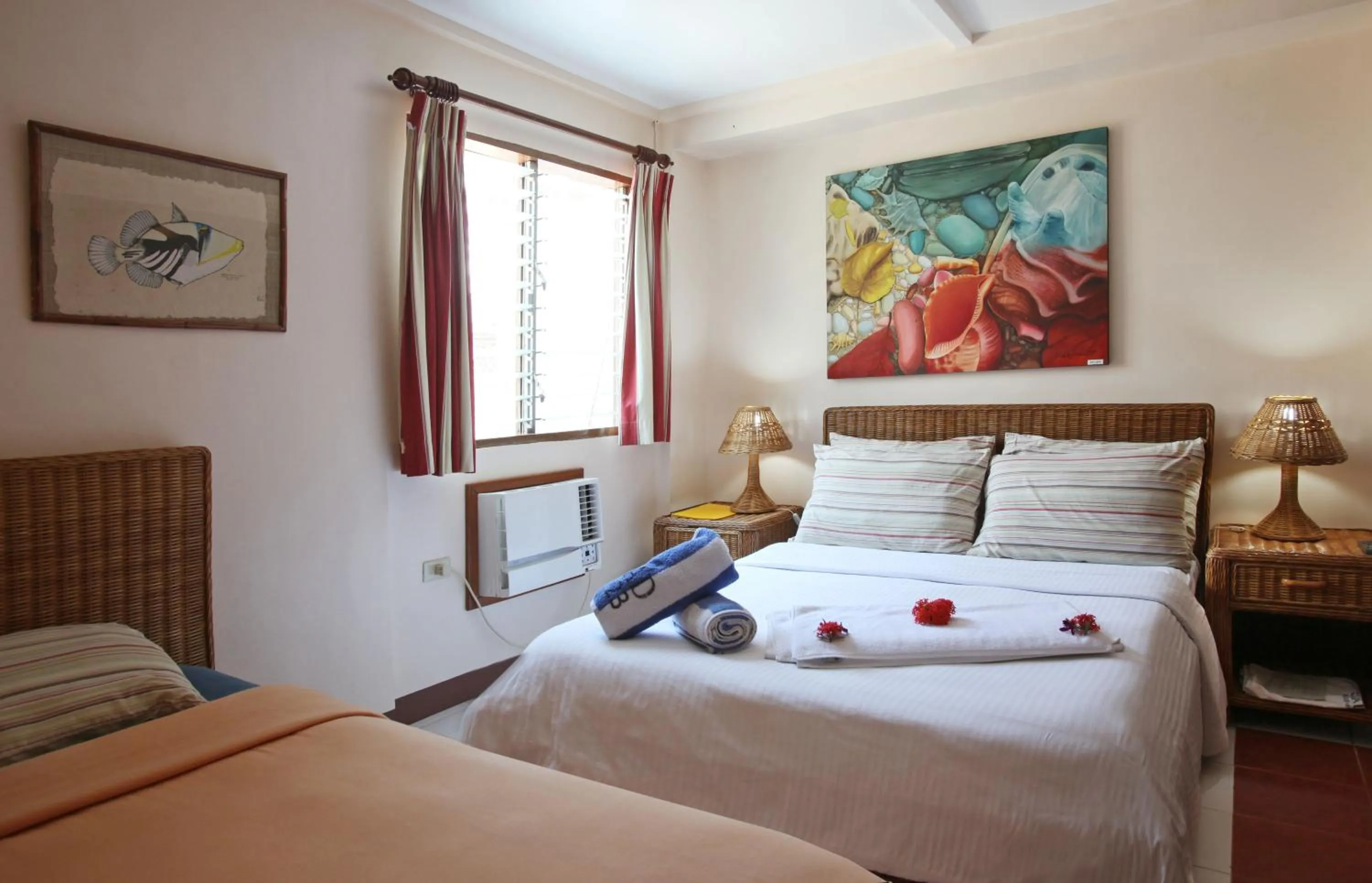 Bed in El Galleon Beach Resort