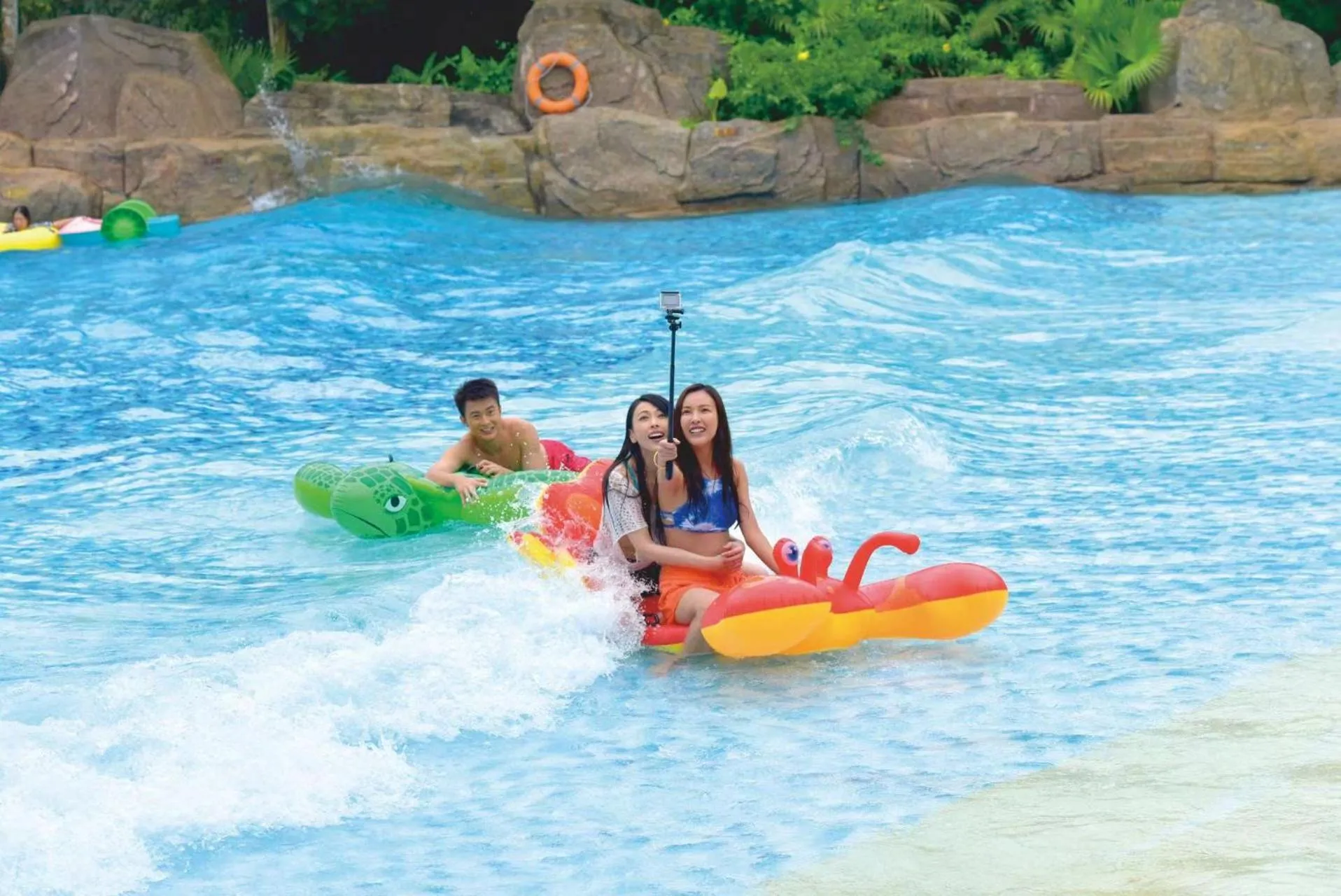 Aqua park in Mission Hills Resort Haikou