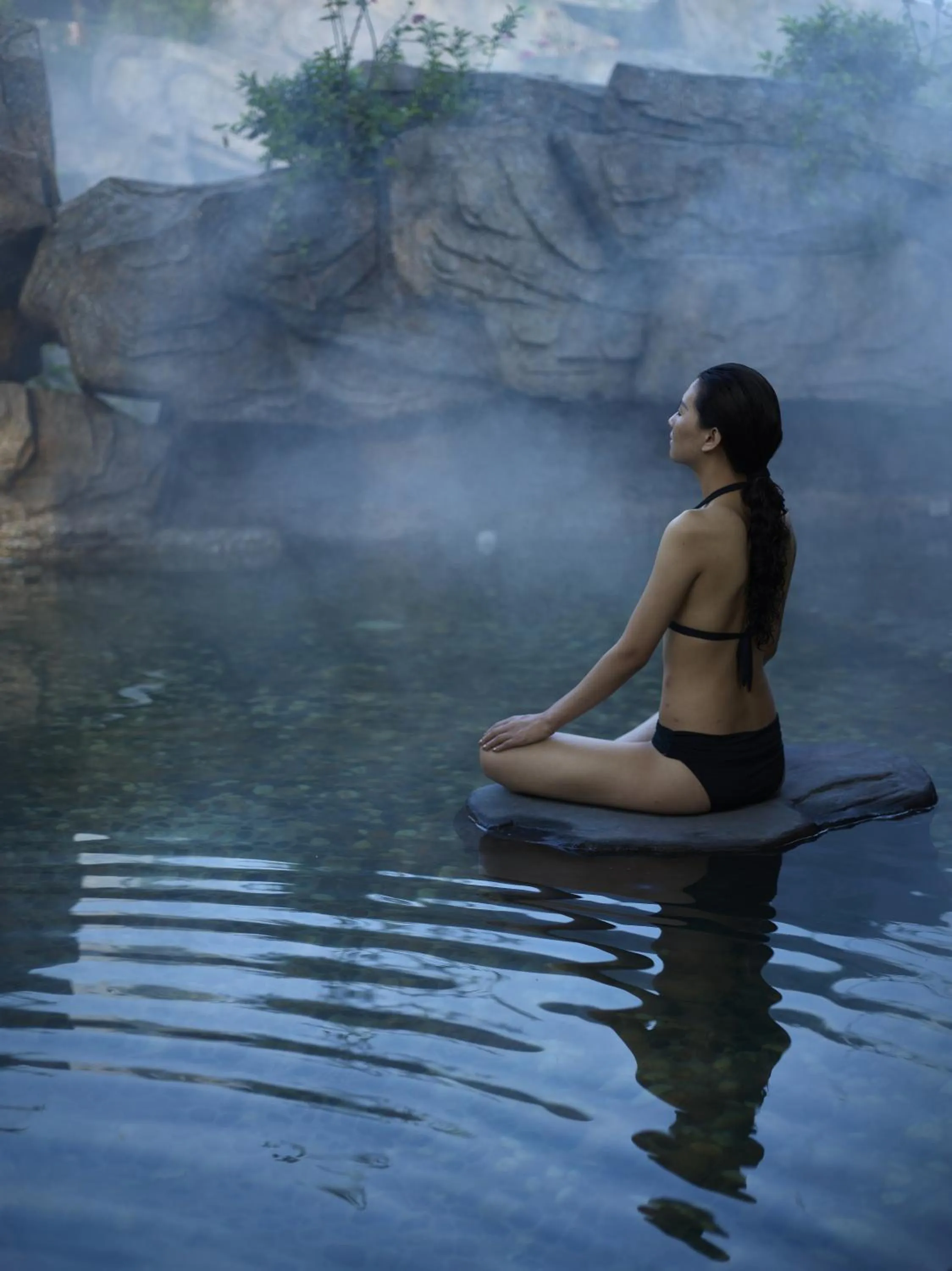 Hot Spring Bath in Mission Hills Resort Haikou
