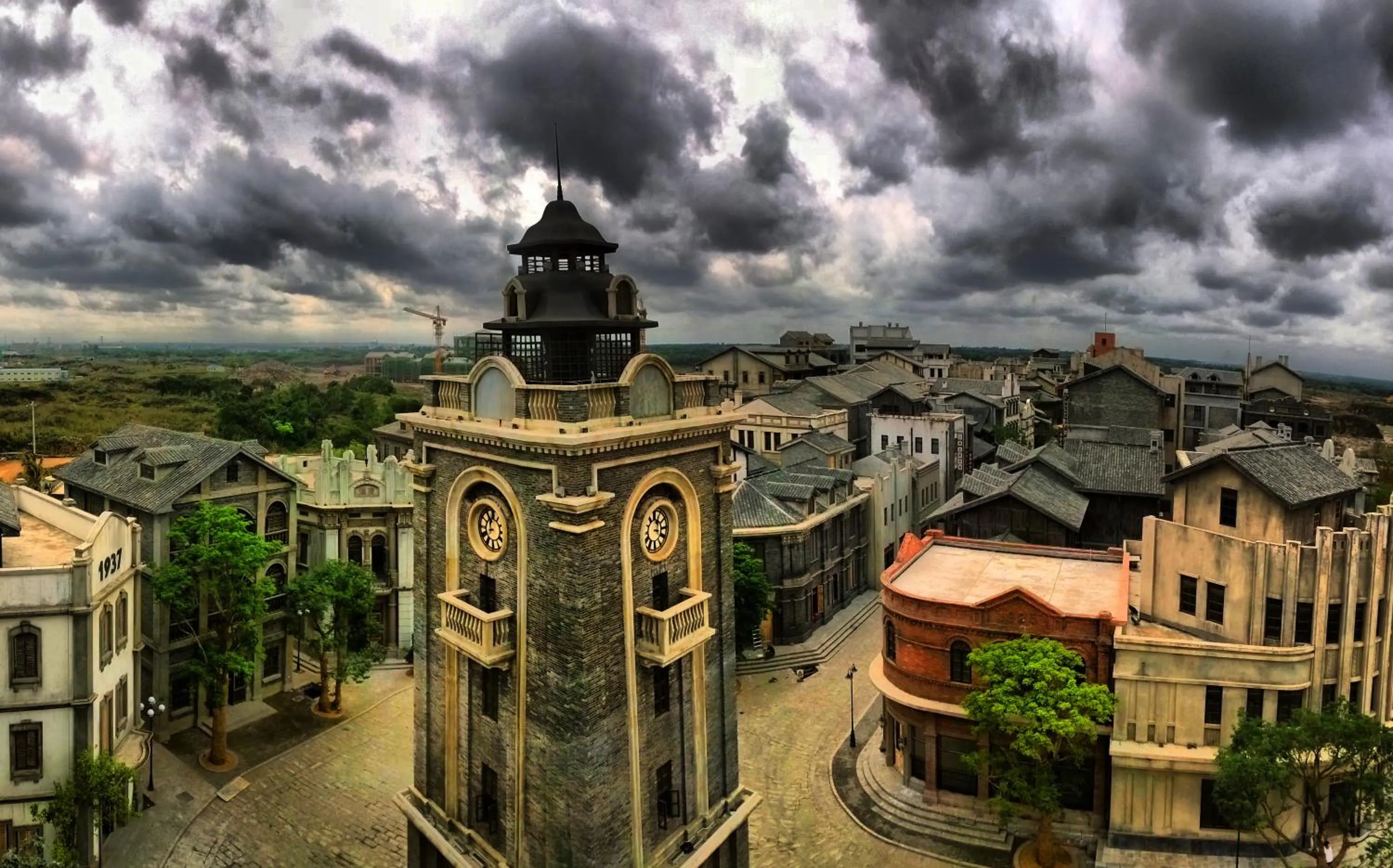 City view in Mission Hills Resort Haikou