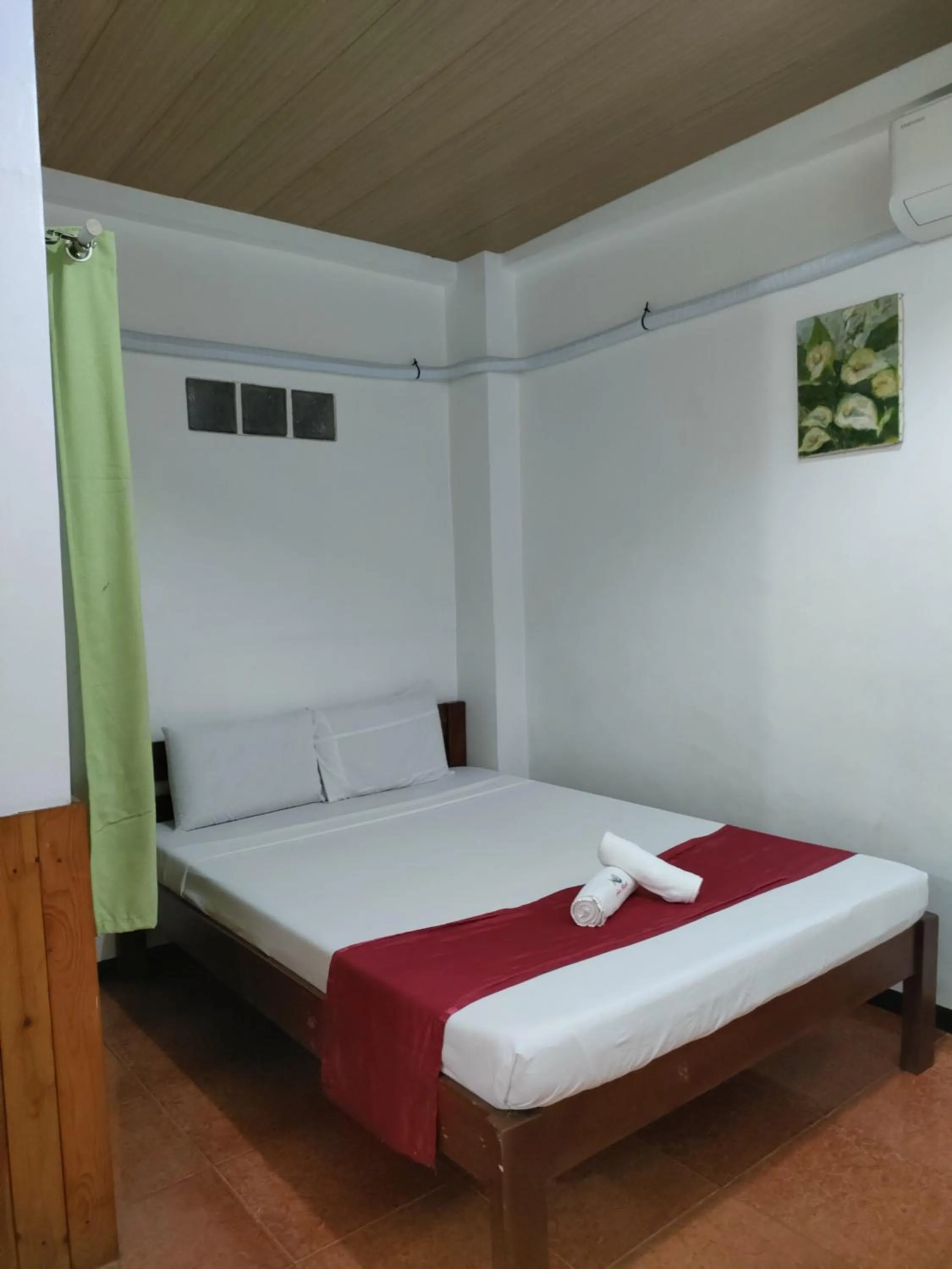 Bed in Axis Pension Hotel