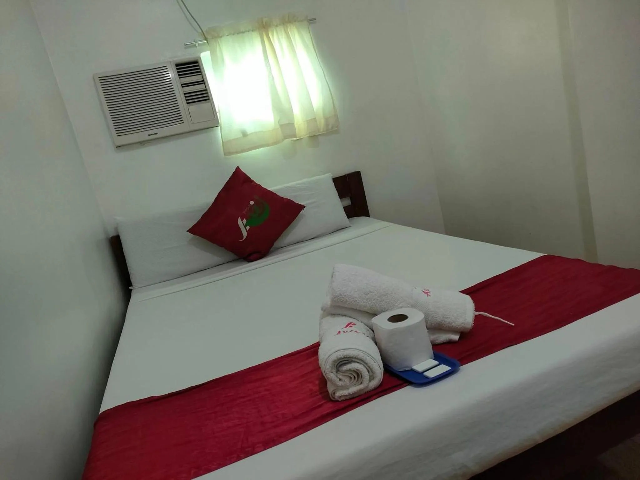 Bed in Axis Pension Hotel