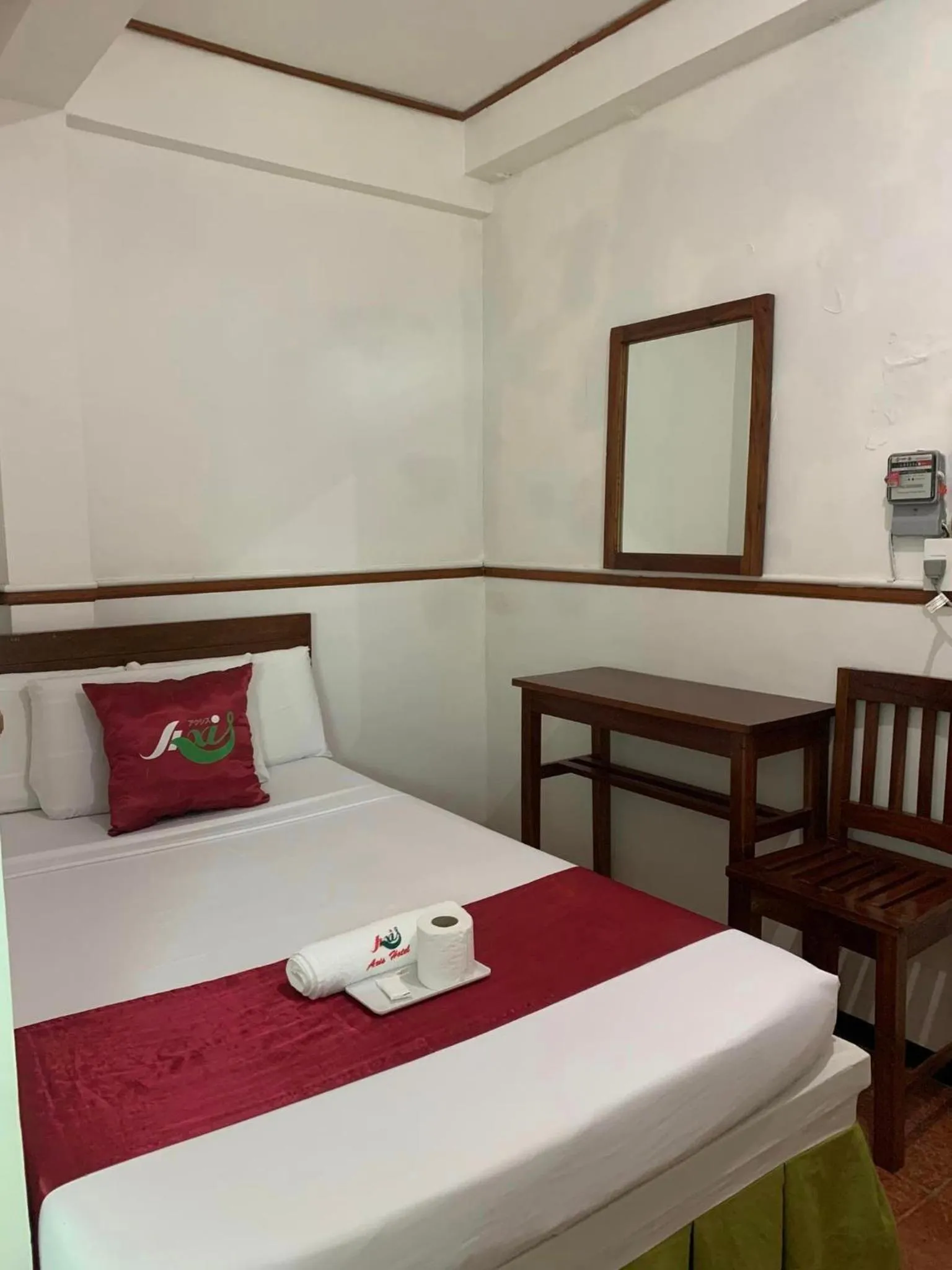 Bed in Axis Pension Hotel