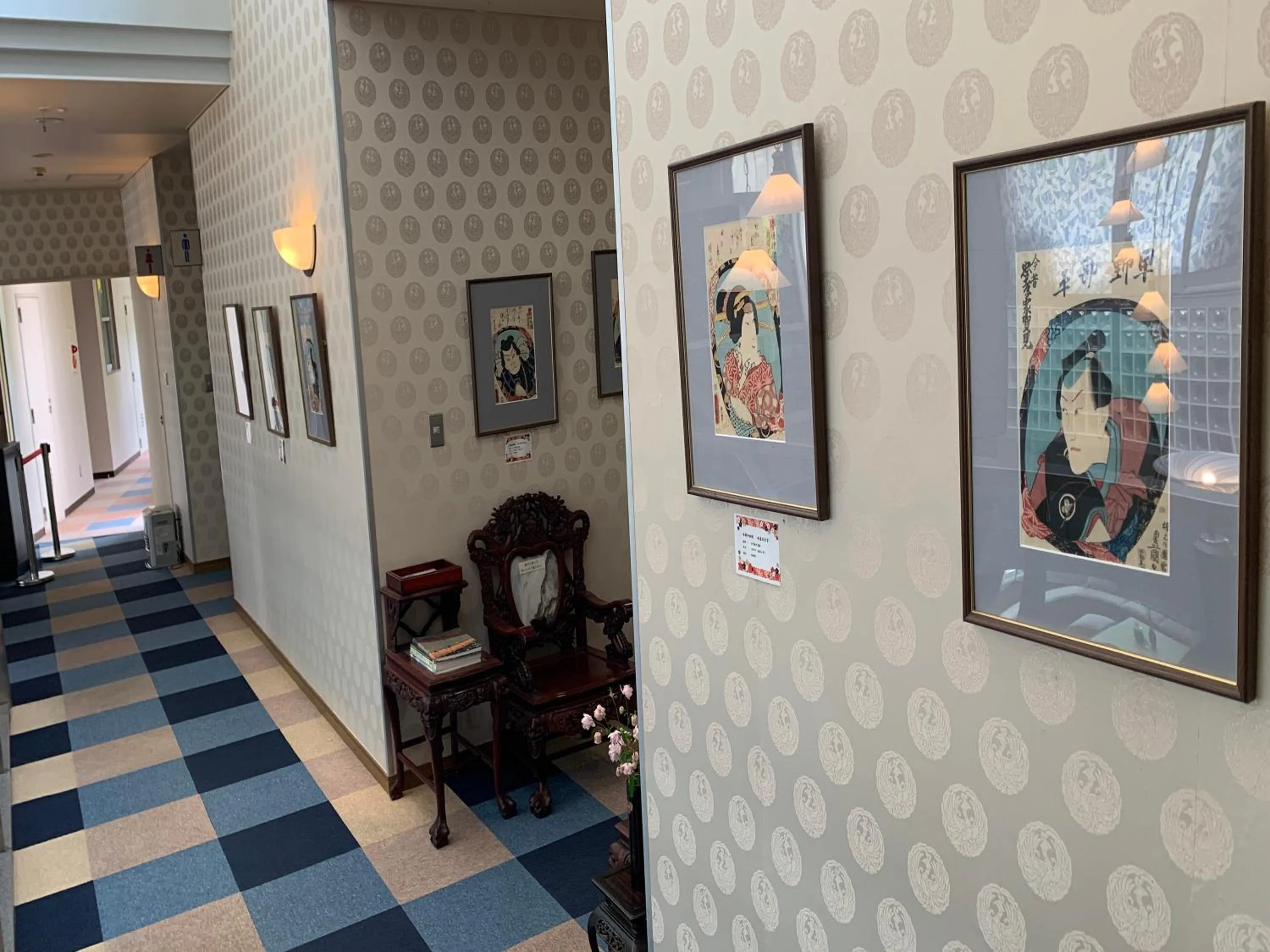 Decorative detail in Guestroom Garden Azumino