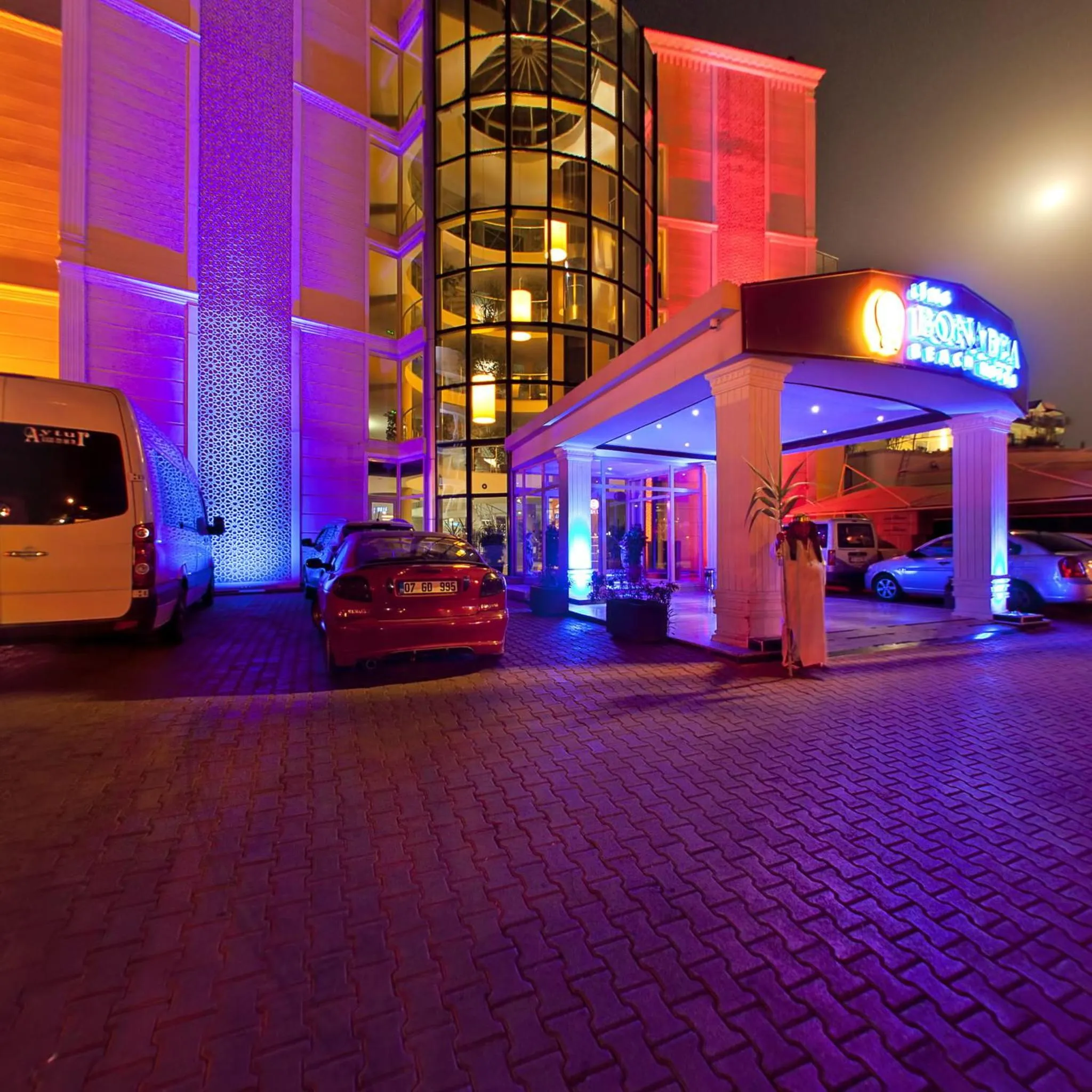 Facade/entrance in Lims Bona Dea Beach Hotel