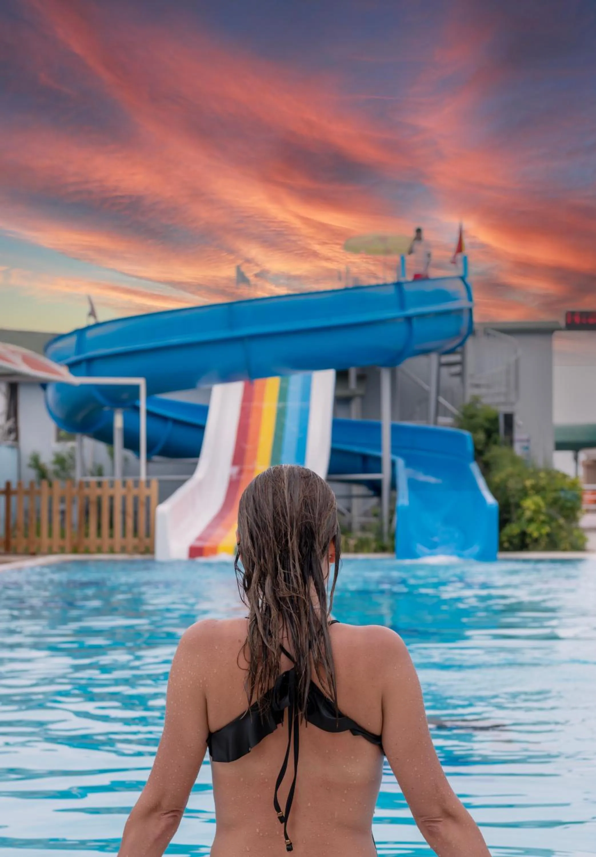 Swimming pool in Lims Bona Dea Beach Hotel