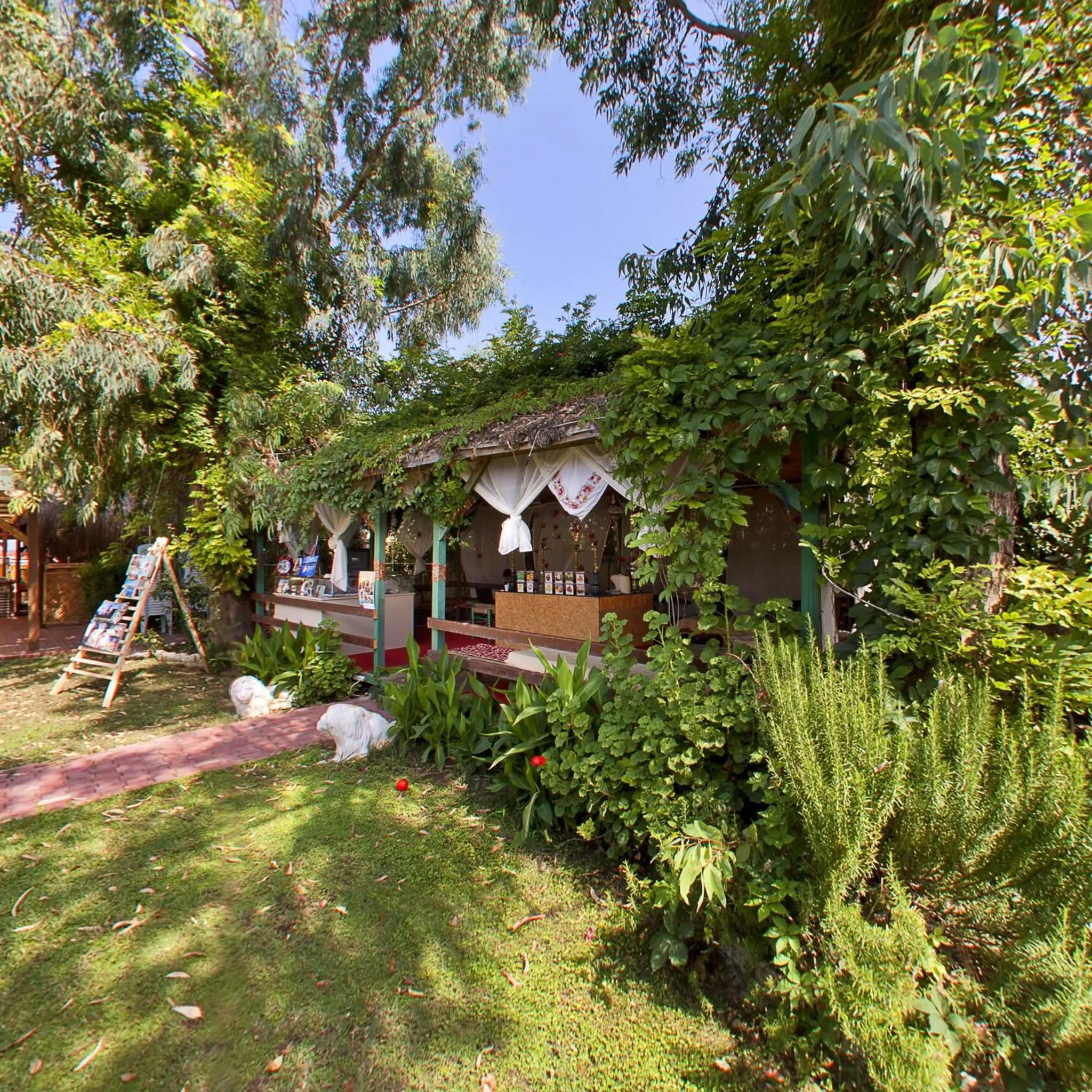 Garden in Lims Bona Dea Beach Hotel