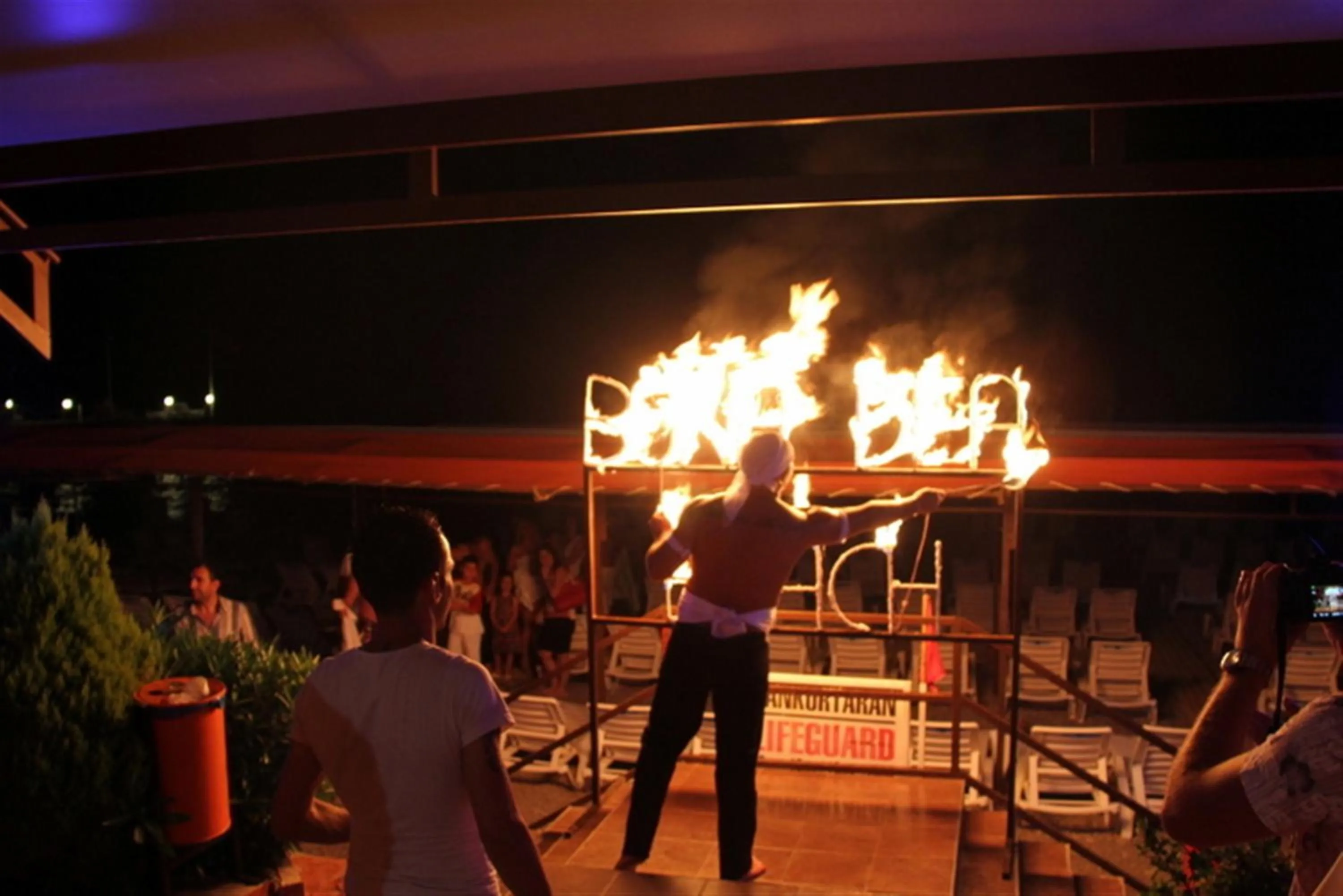 Evening entertainment in Lims Bona Dea Beach Hotel