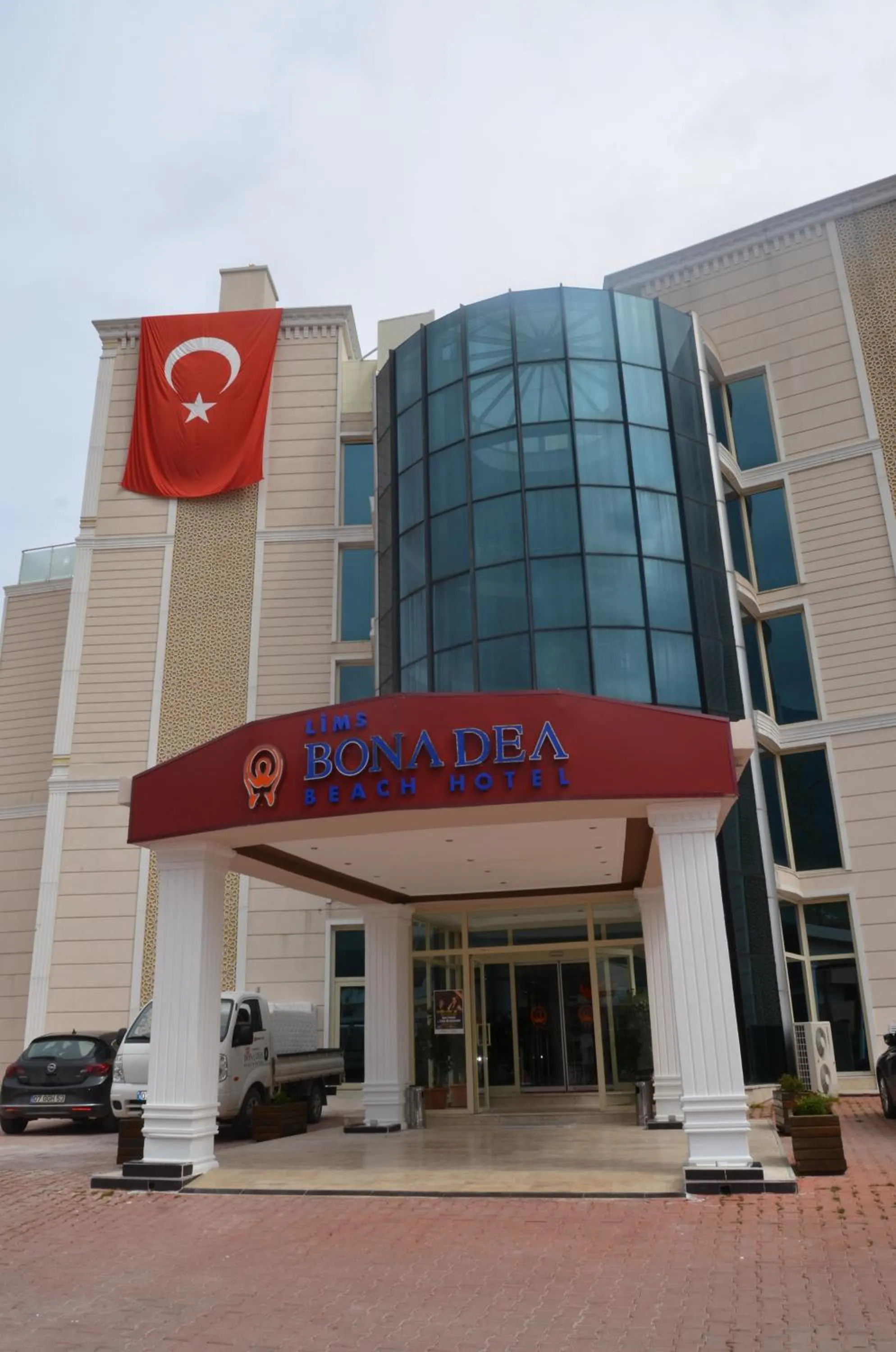 Facade/entrance in Lims Bona Dea Beach Hotel