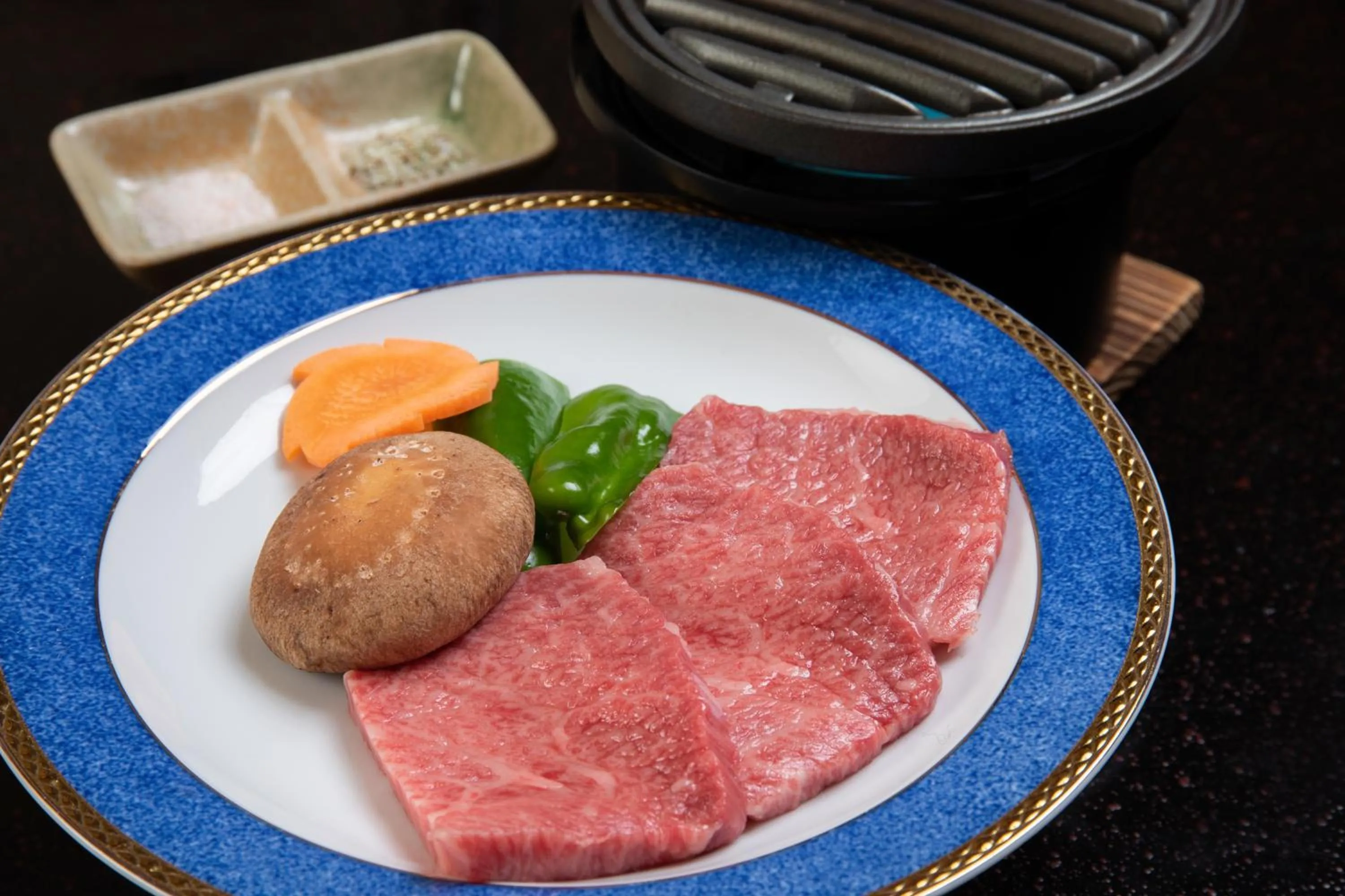 Dinner in Hidatakayama Futarishizuka Hakuun