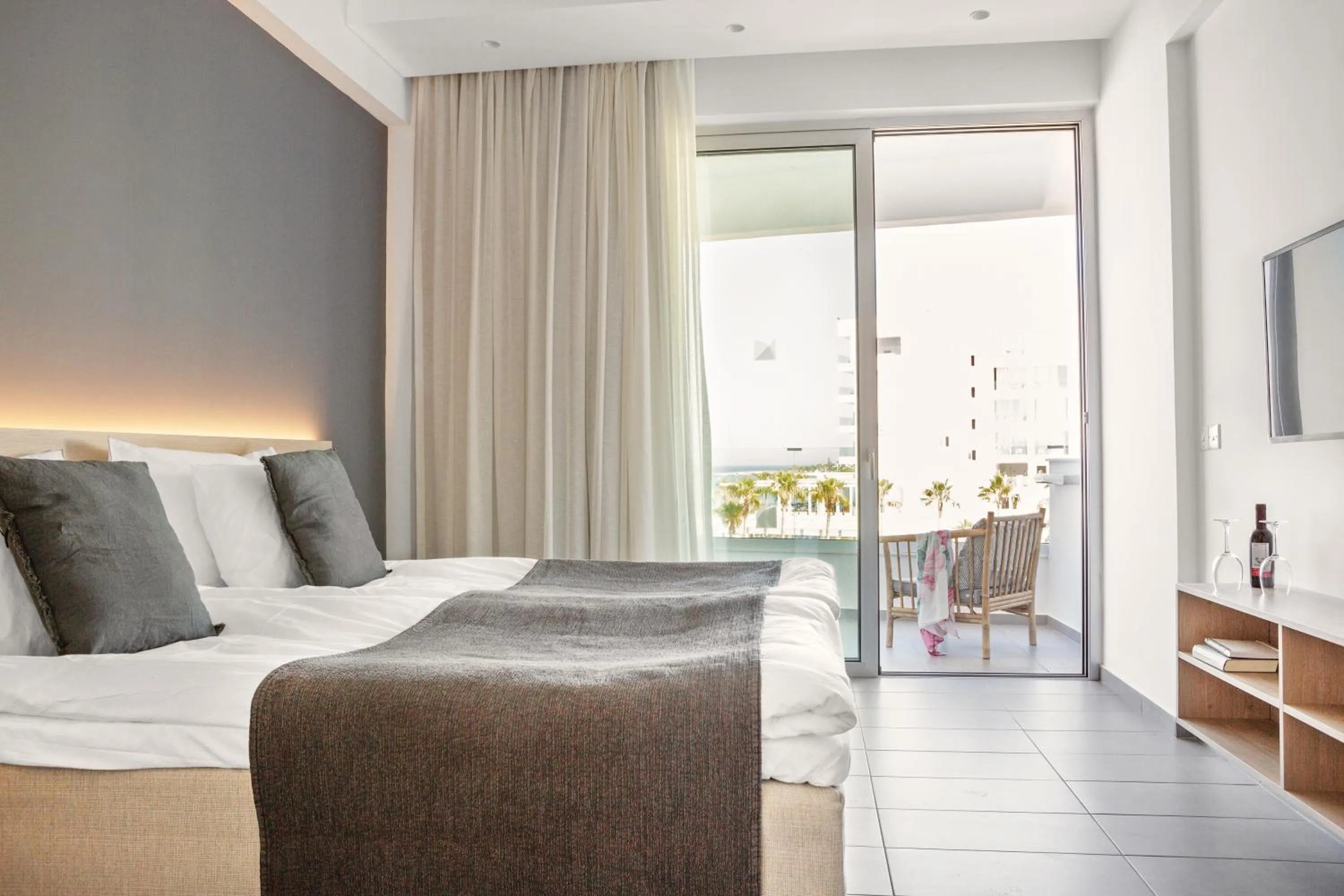 Photo of the whole room, Bed in Sunprime Protaras Beach - Adults Only