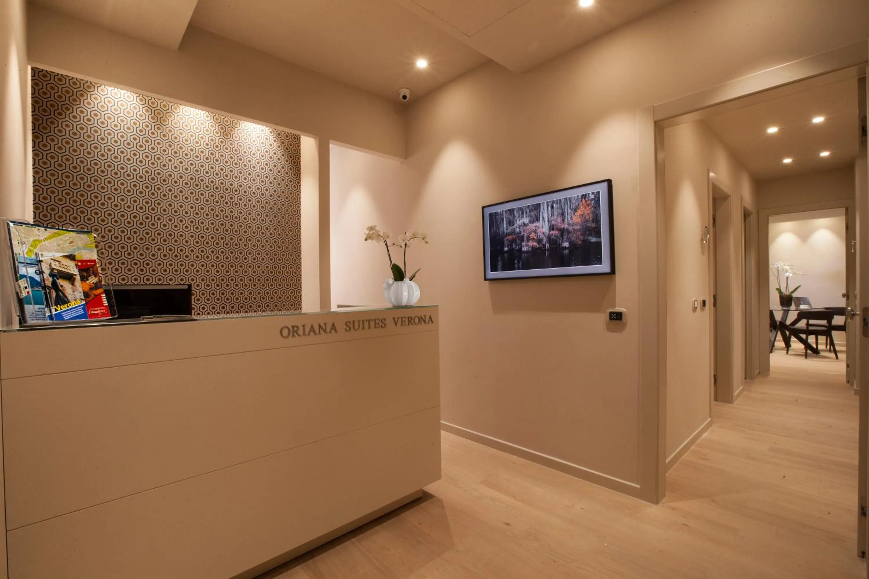 Lobby or reception in Oriana Homèl Verona