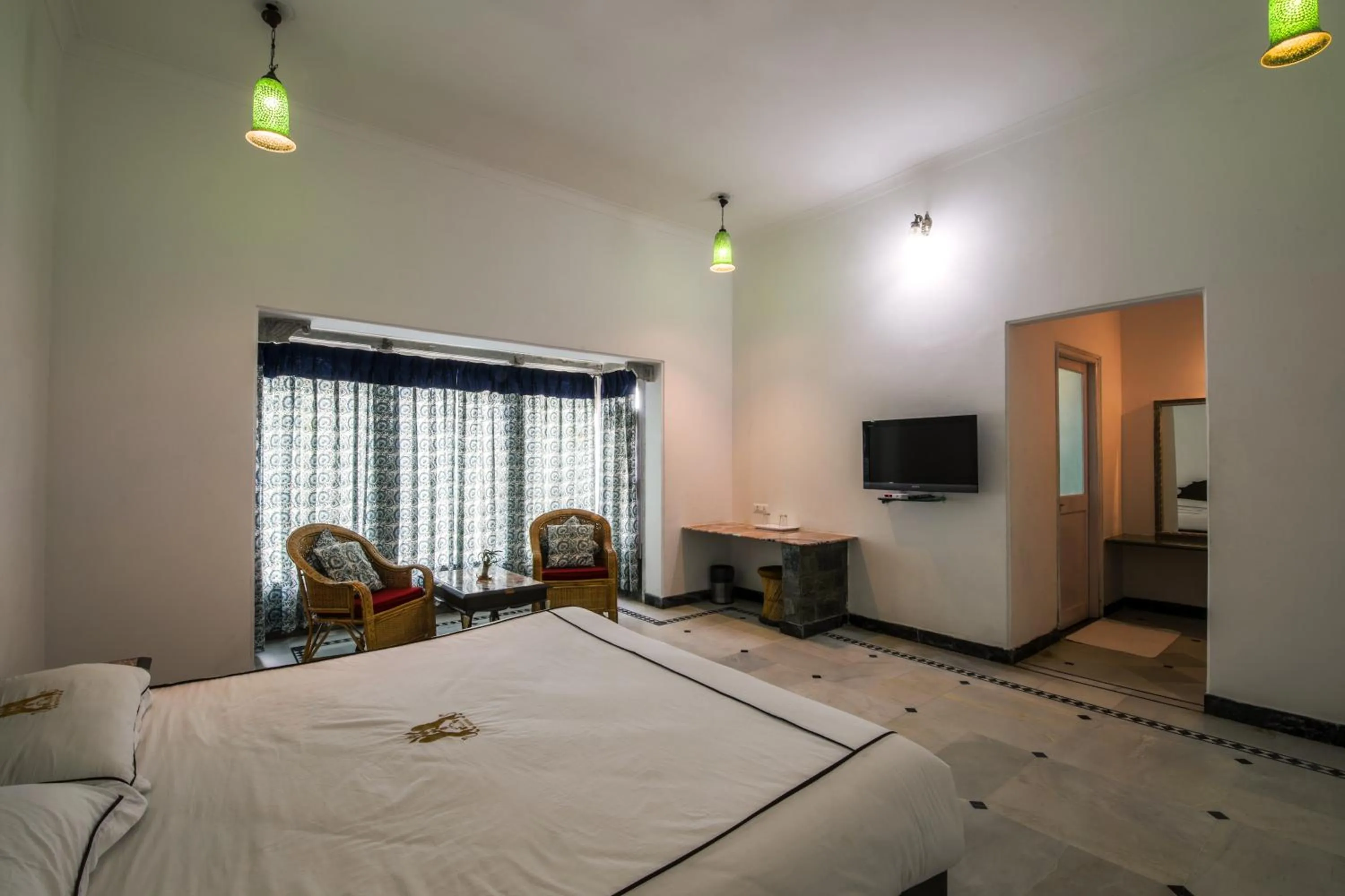 Photo of the whole room, Bed in Shahpura Kumbhal Villas