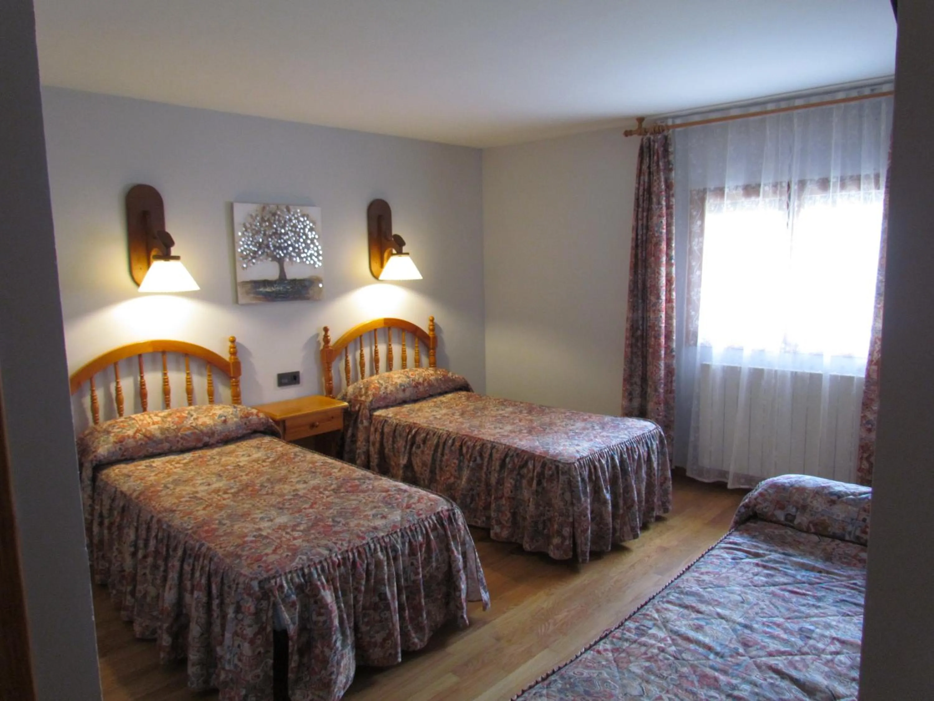 Bed in Hotel Las Nieves