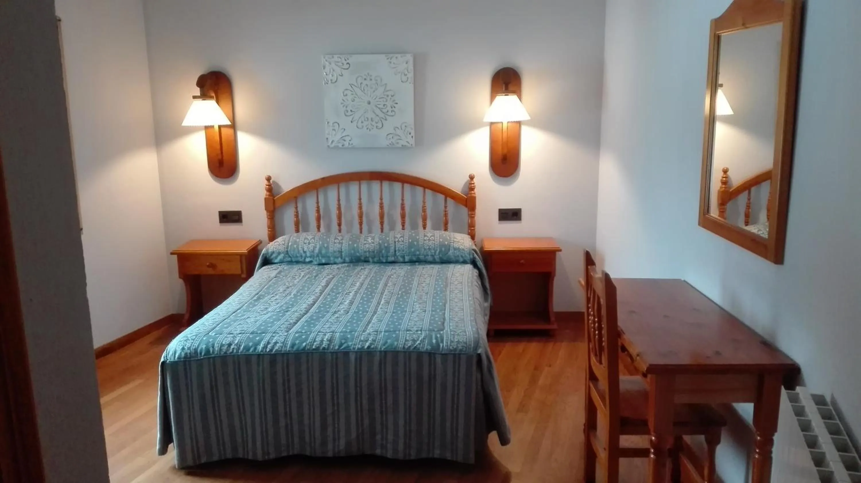 Bed in Hotel Las Nieves