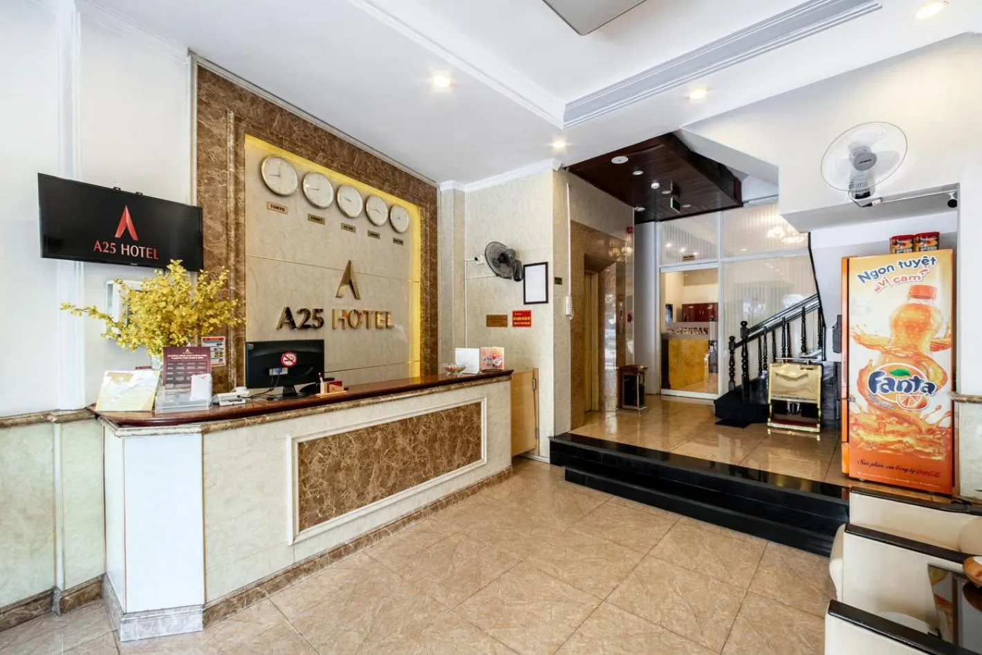 Lobby or reception in A25 Hotel - 96 Hai Bà Trưng