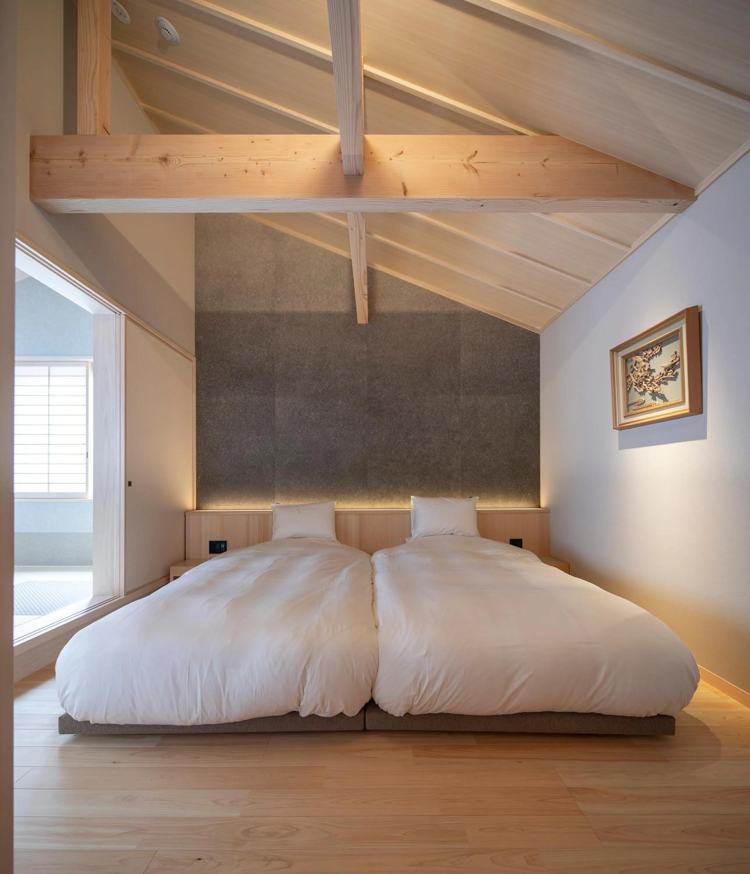 Bedroom, Bed in Campton Kiyomizu Vacation Rental