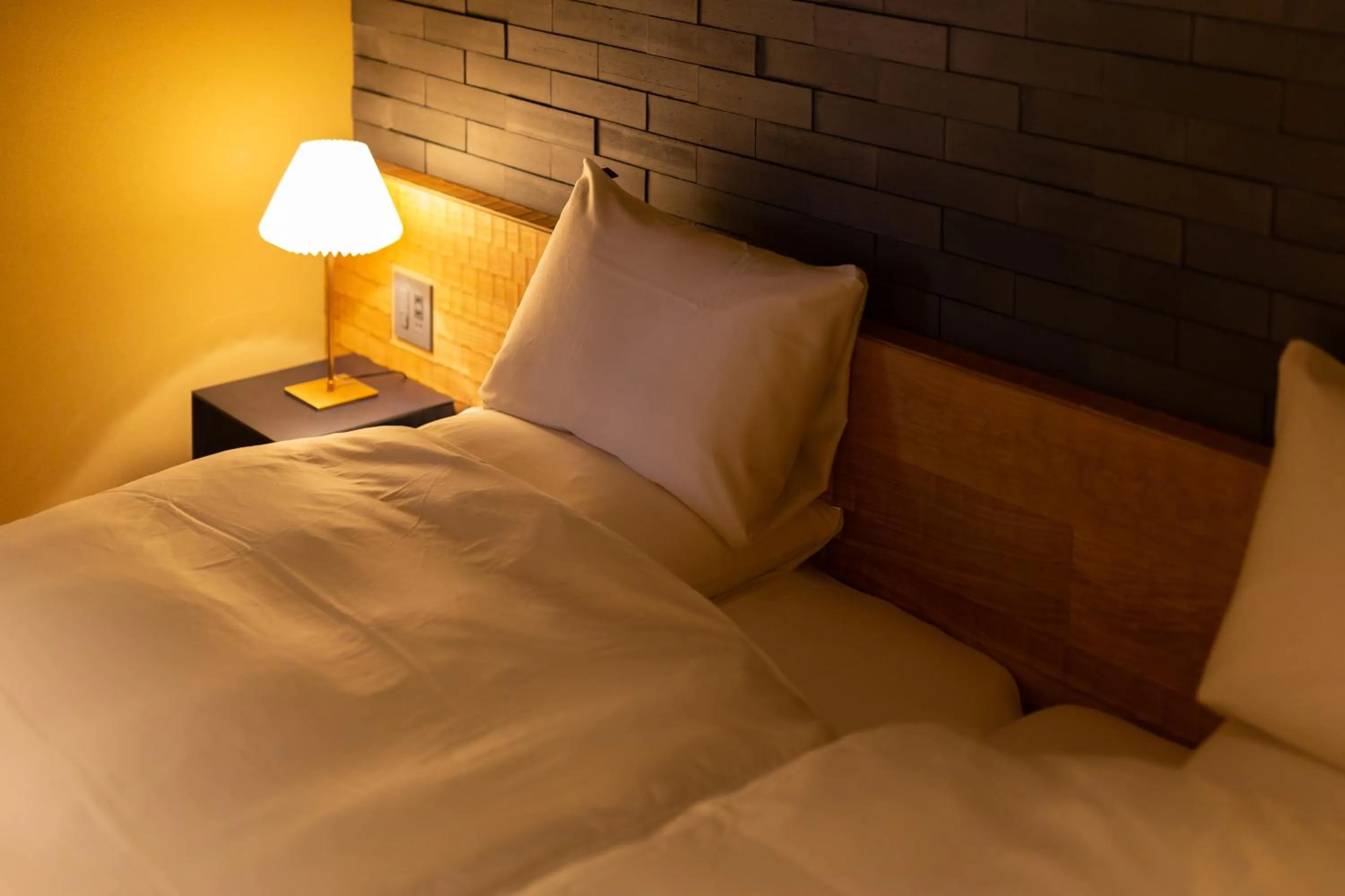 Bed in Campton Kiyomizu Vacation Rental