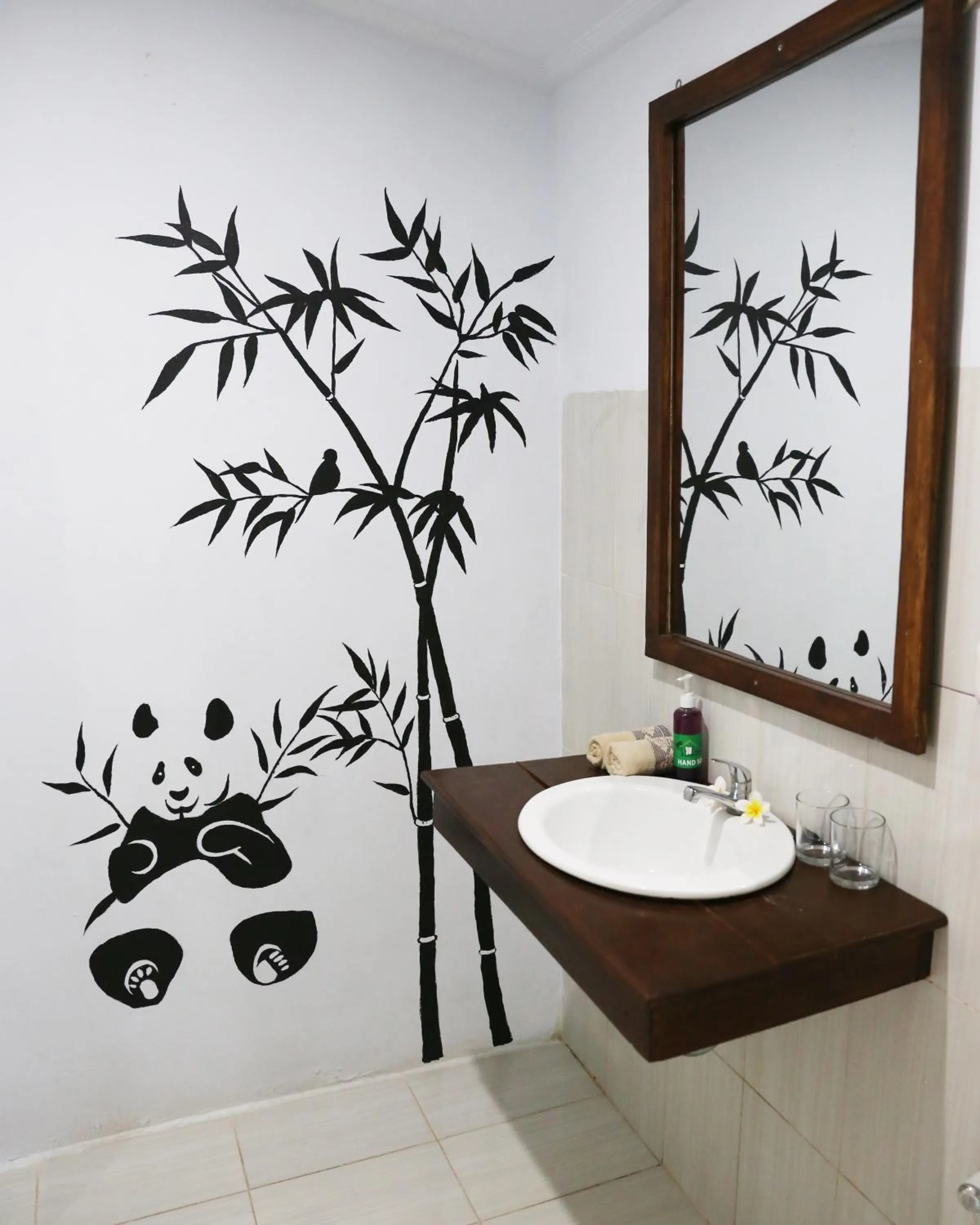 Bathroom in Kuri Garden Cottage