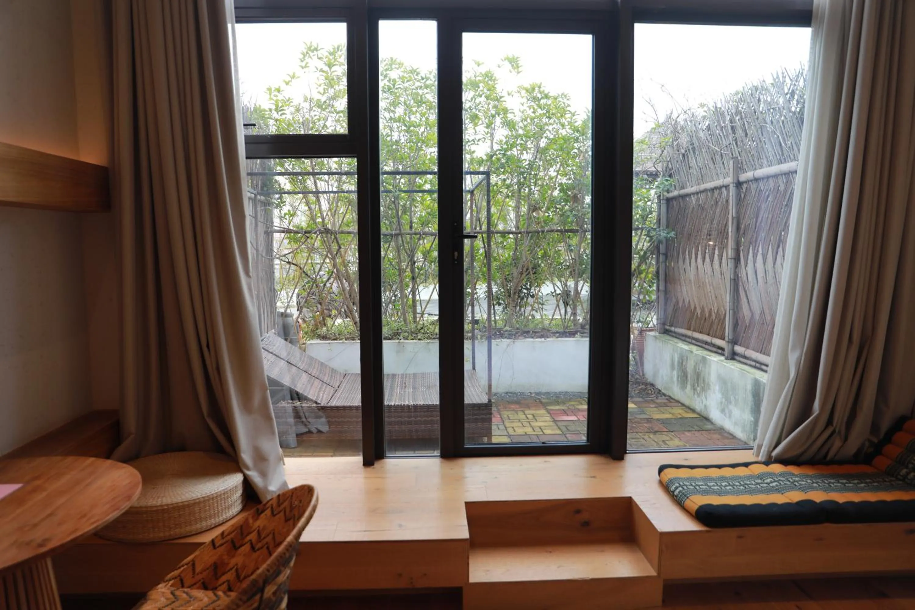 Garden view in Manli Hotel Shanghai Pudong Airport Branch -Provide free shuttle buses to Pudong Airport and Disneyland
