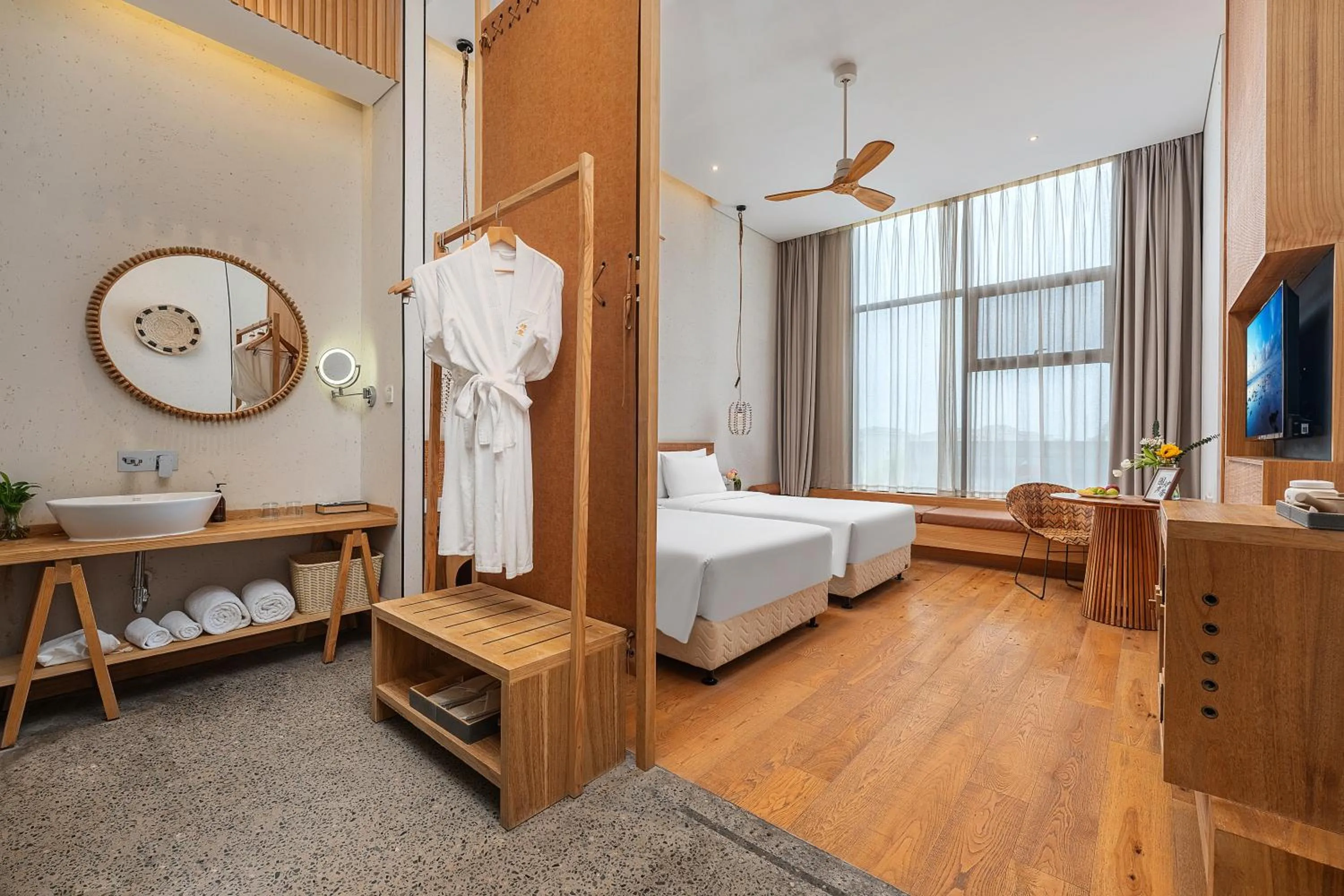 Bed in Manli Hotel Shanghai Pudong Airport Branch -Provide free shuttle buses to Pudong Airport and Disneyland