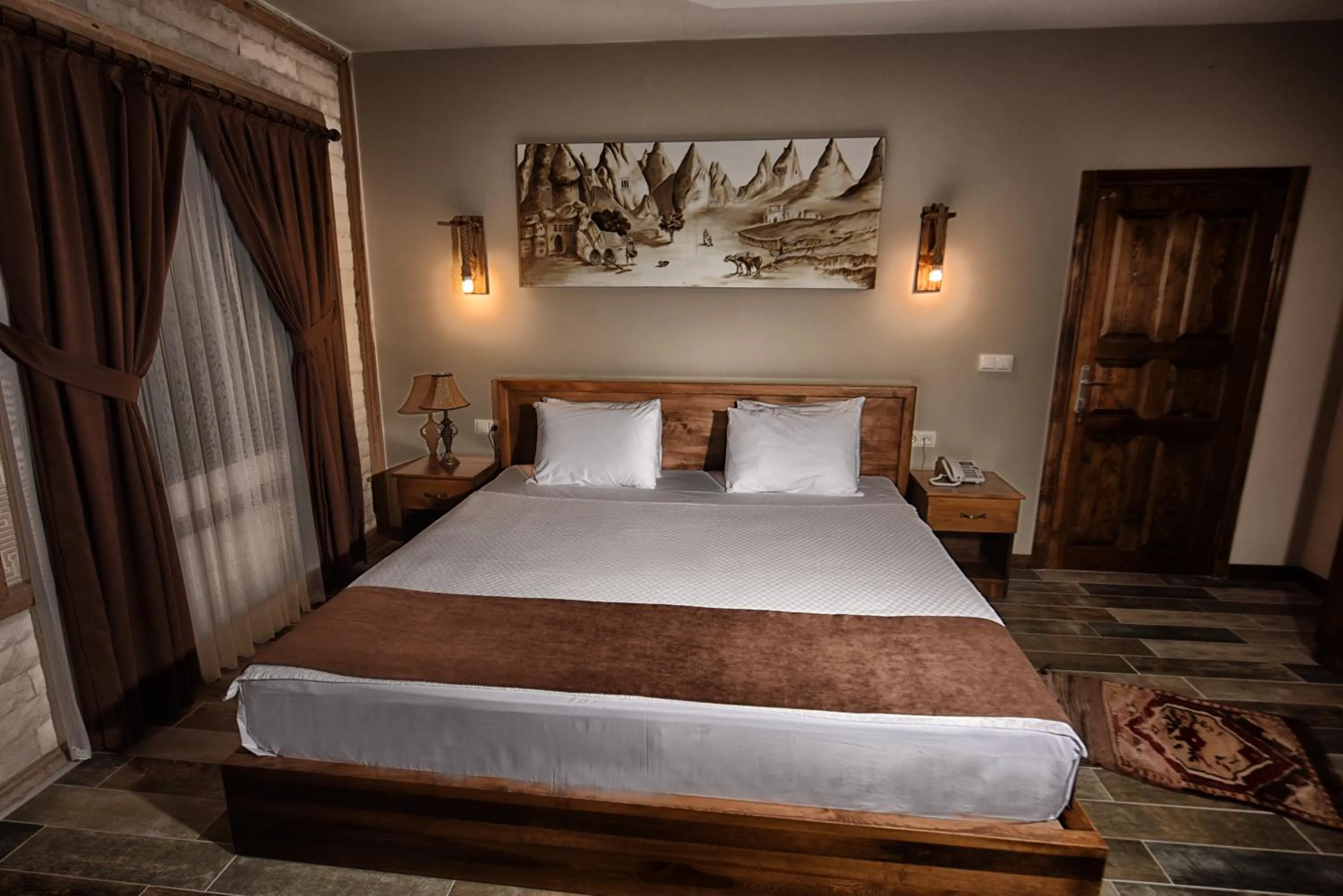 Decorative detail in EL NAZAR STONE SUİTE