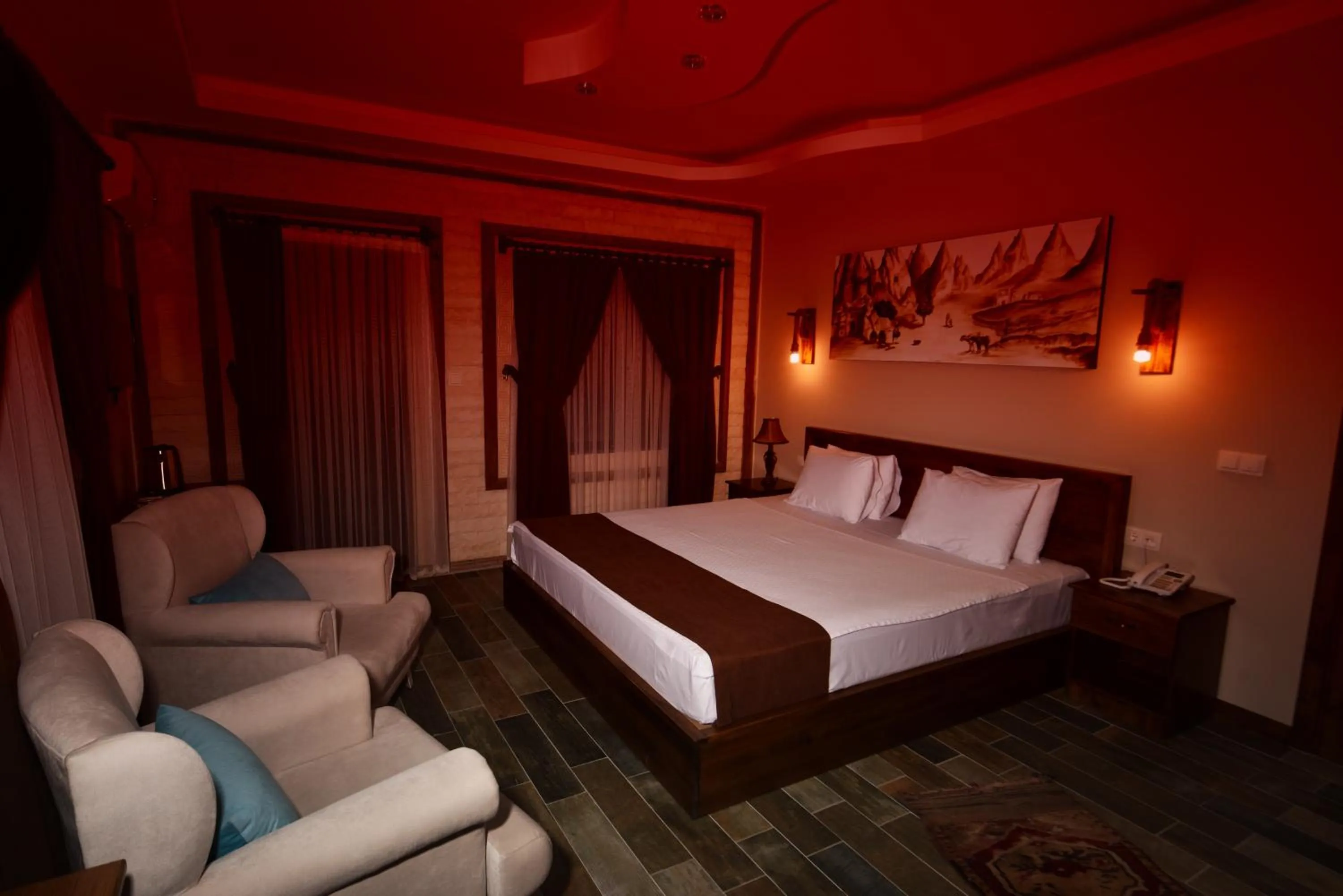 Bedroom in EL NAZAR STONE SUİTE