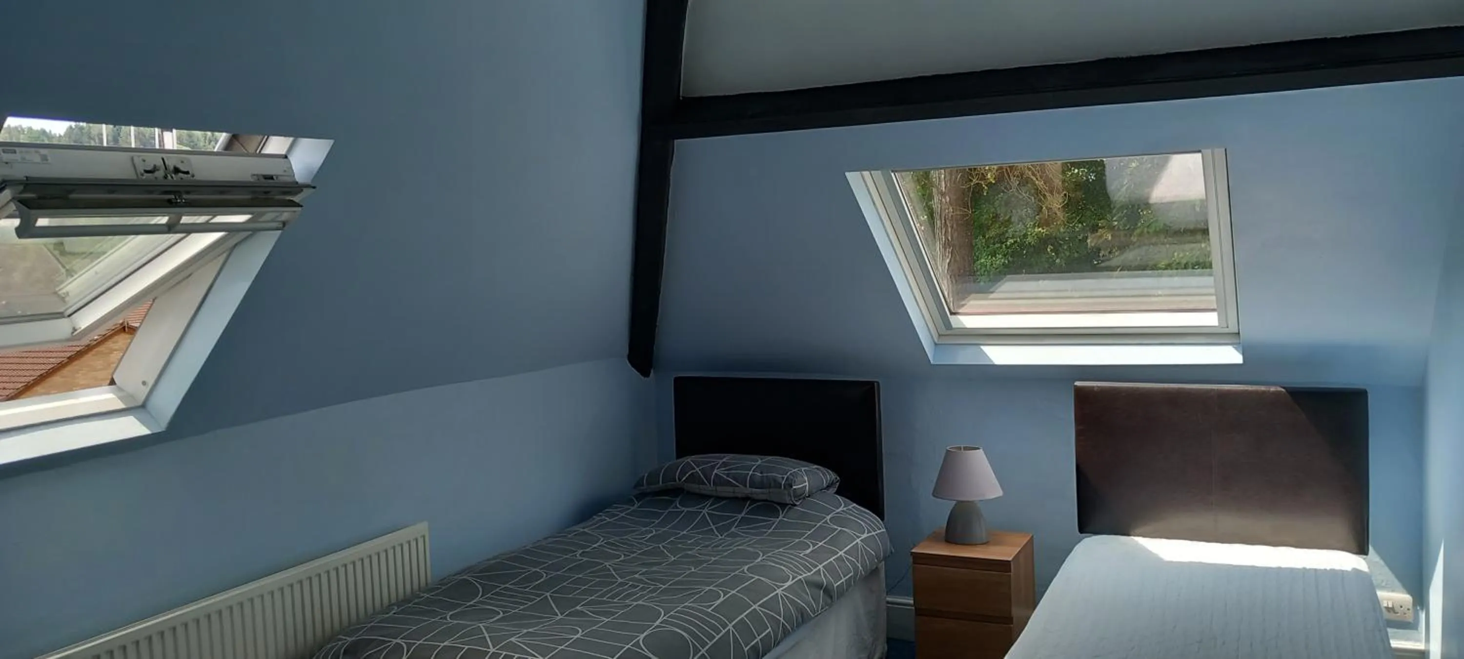 Bed in Ty Castell Guest House