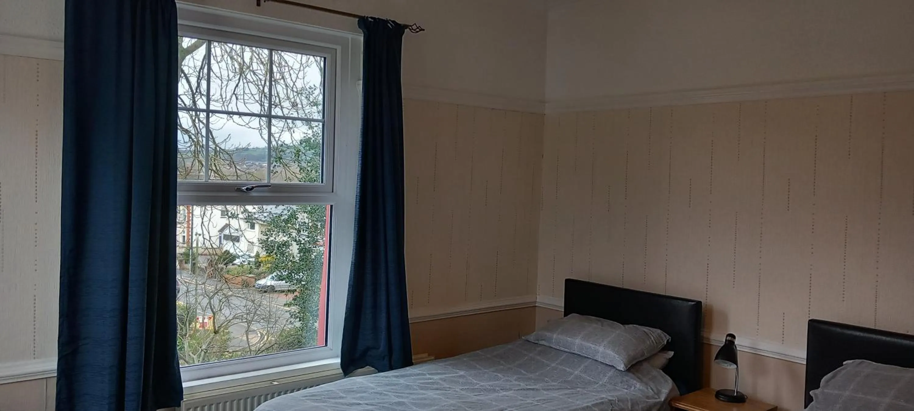 Bed in Ty Castell Guest House