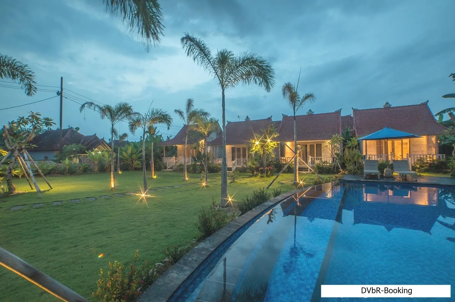 Pool view in Dayung Villas By Reccoma