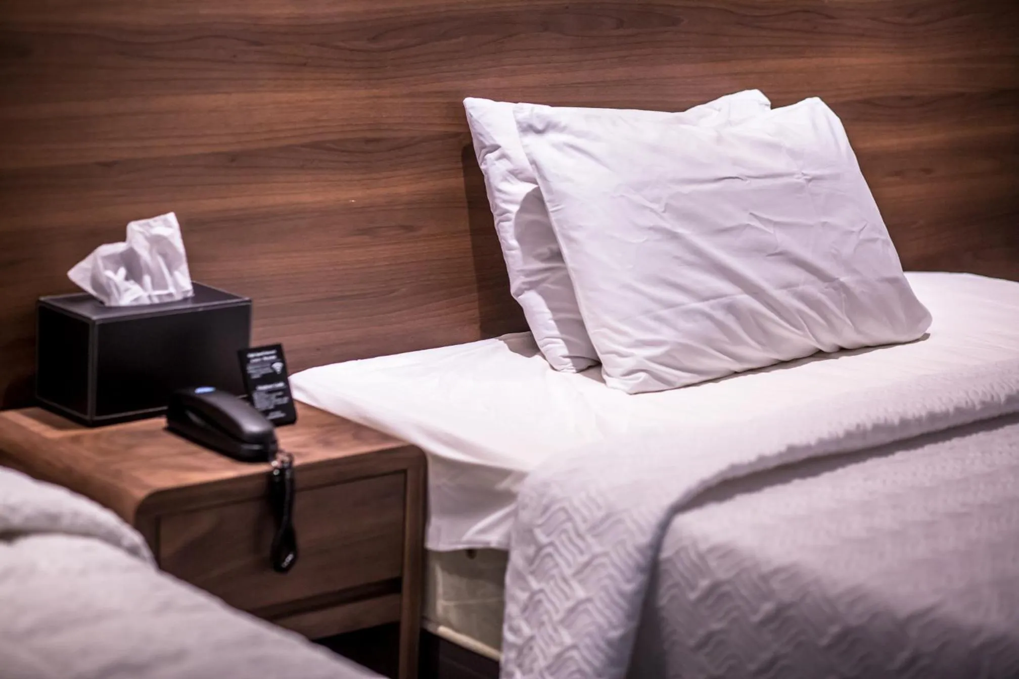 Living room, Bed in Hotel Egg