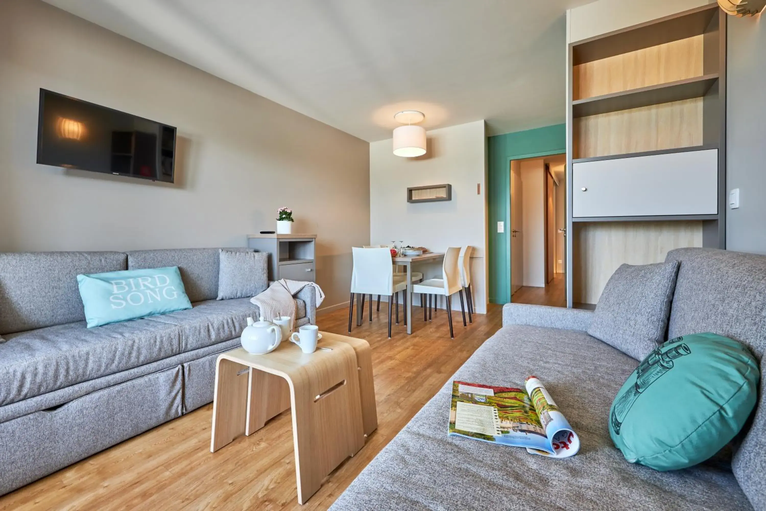 One-Bedroom Apartment with Terrace or Balcony (5 People) - Bocage View in Pierre & Vacances Résidence Le Chant des Oiseaux One-Bedroom Apartment with Terrace or Balcony (5 People) - Bocage View in Pierre & Vacances Résidence Le Chant des Oiseaux