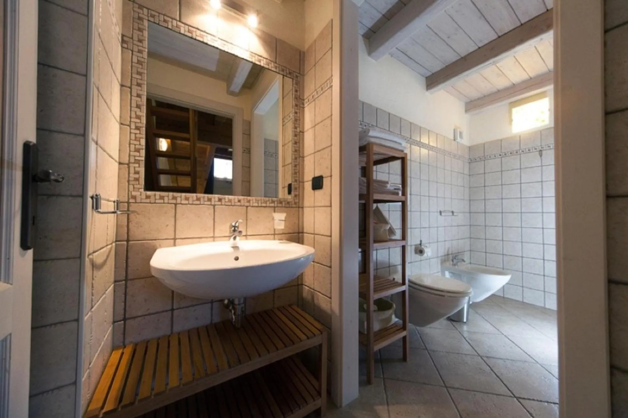 Bathroom in B&B Lo Tatà